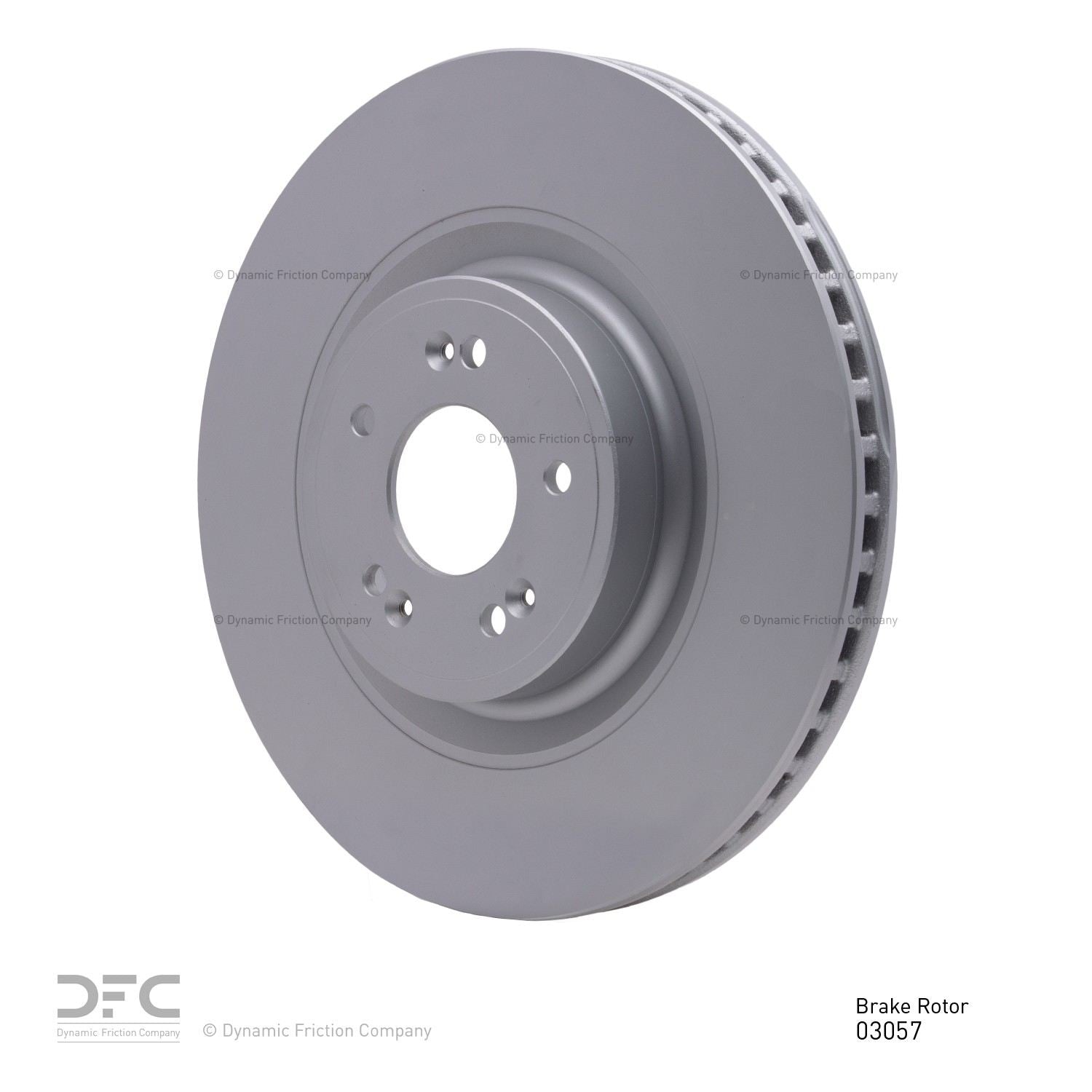 dynamic friction company disc brake rotor  frsport 604-03057