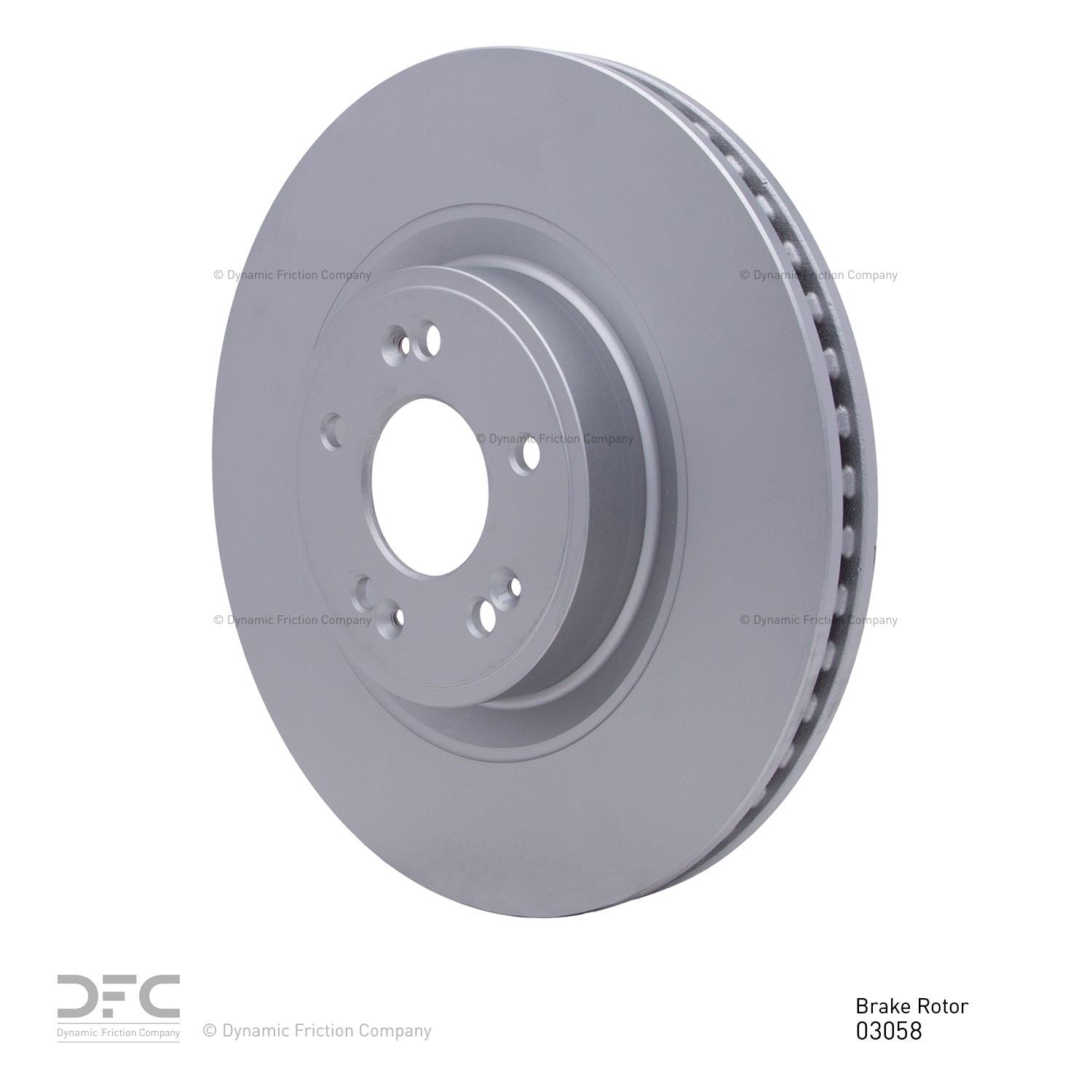 dynamic friction company disc brake rotor  frsport 604-03058