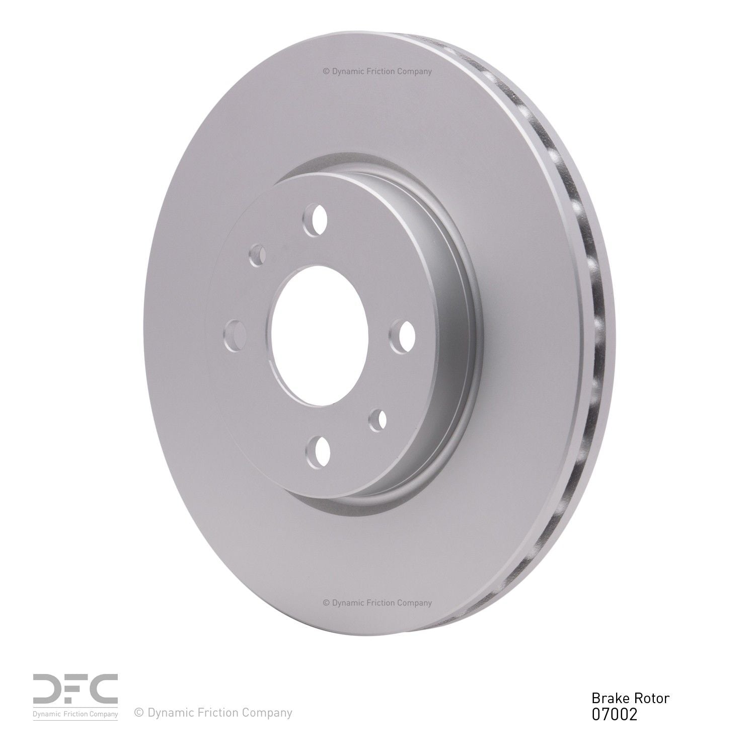 dynamic friction company disc brake rotor  frsport 604-07002