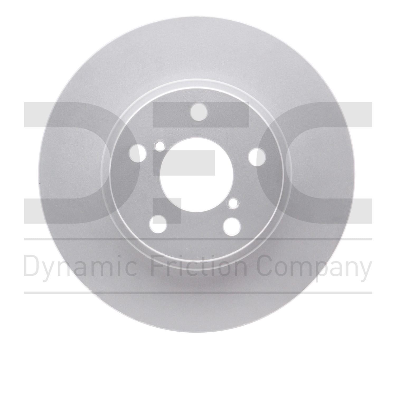 Dynamic Friction Company Disc Brake Rotor  top view frsport 604-13007