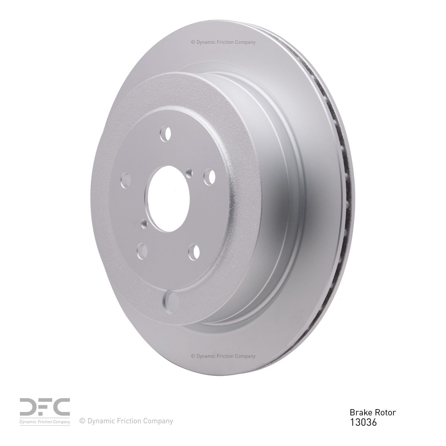 dynamic friction company disc brake rotor  frsport 604-13036