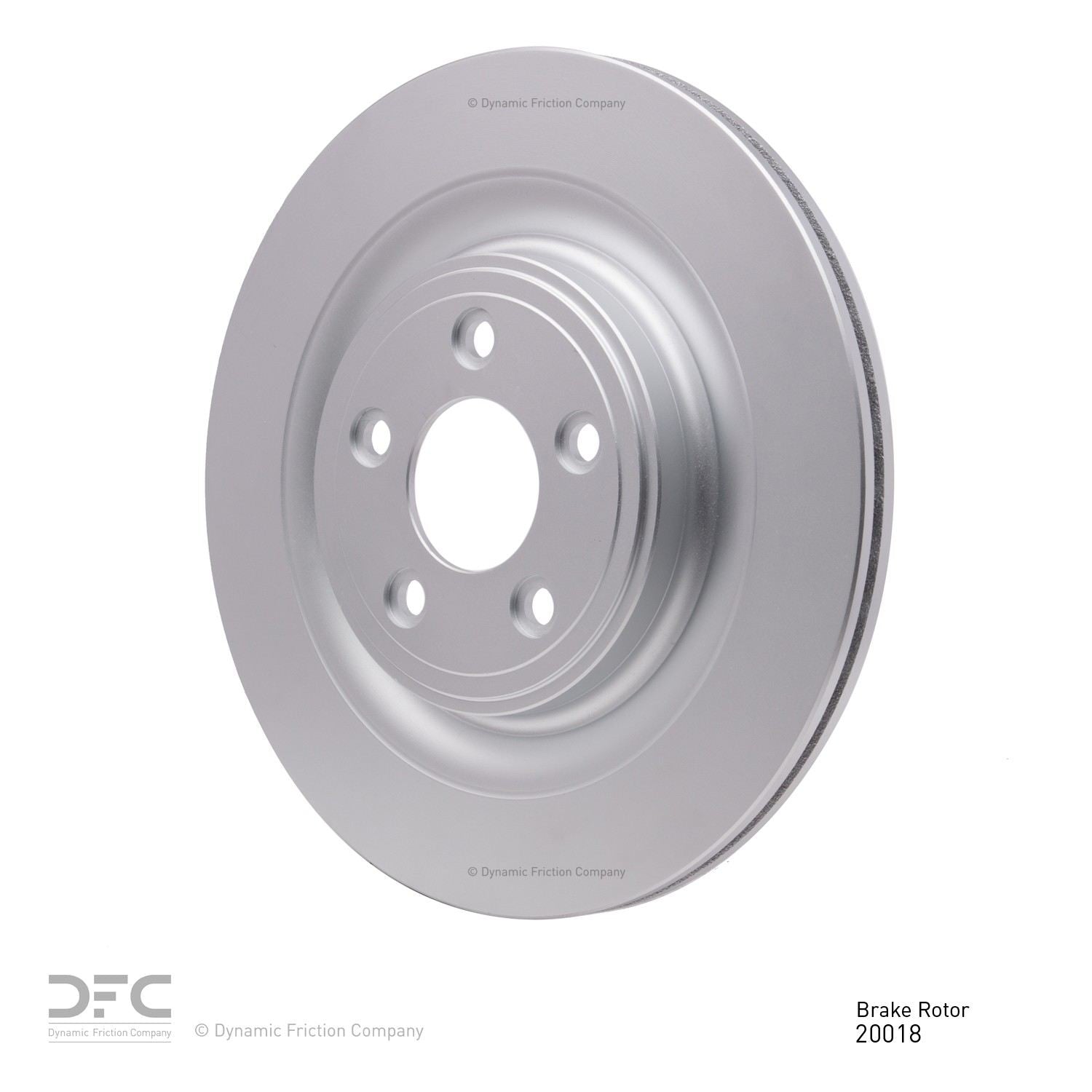 dynamic friction company disc brake rotor  frsport 604-20018