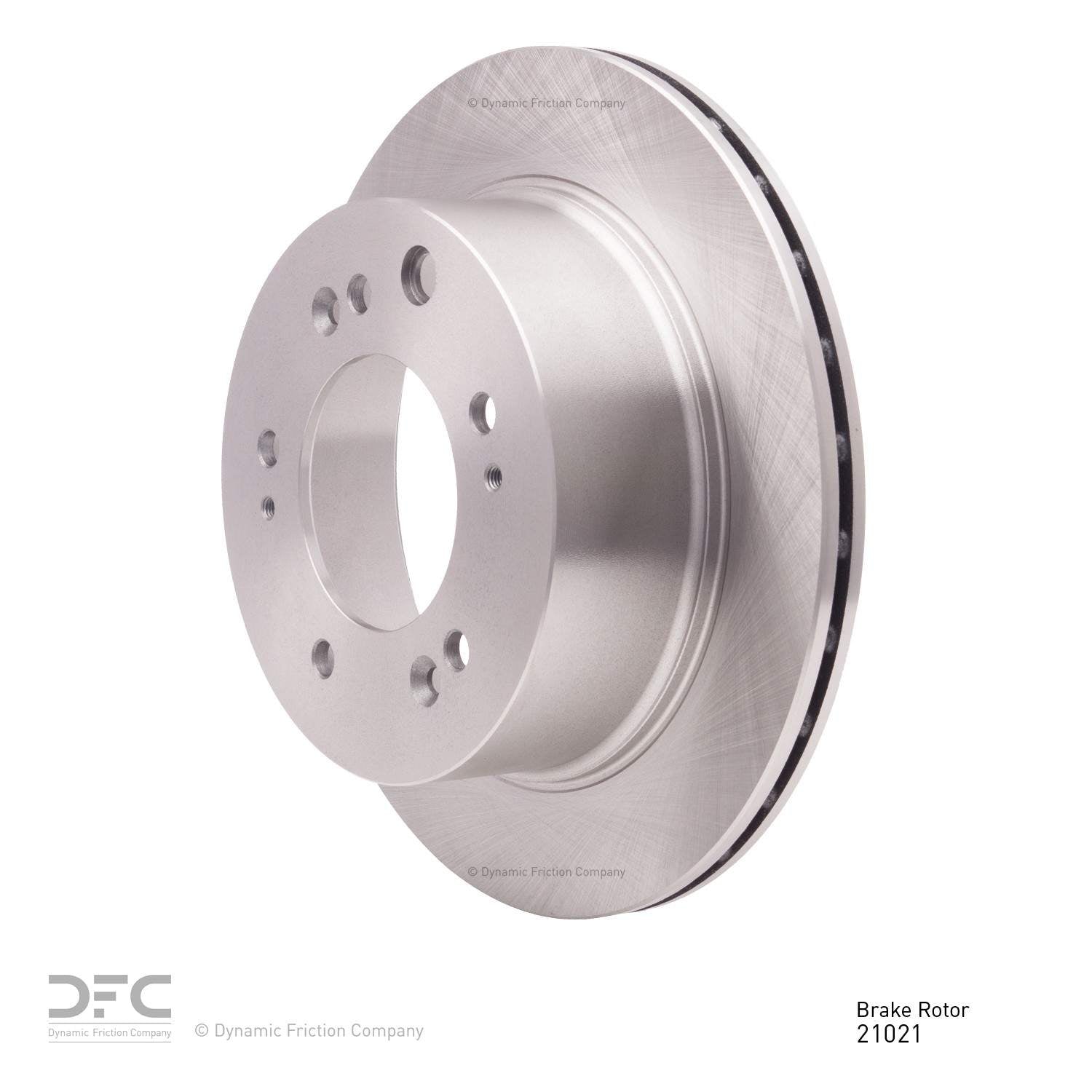 dynamic friction company disc brake rotor  frsport 604-21021