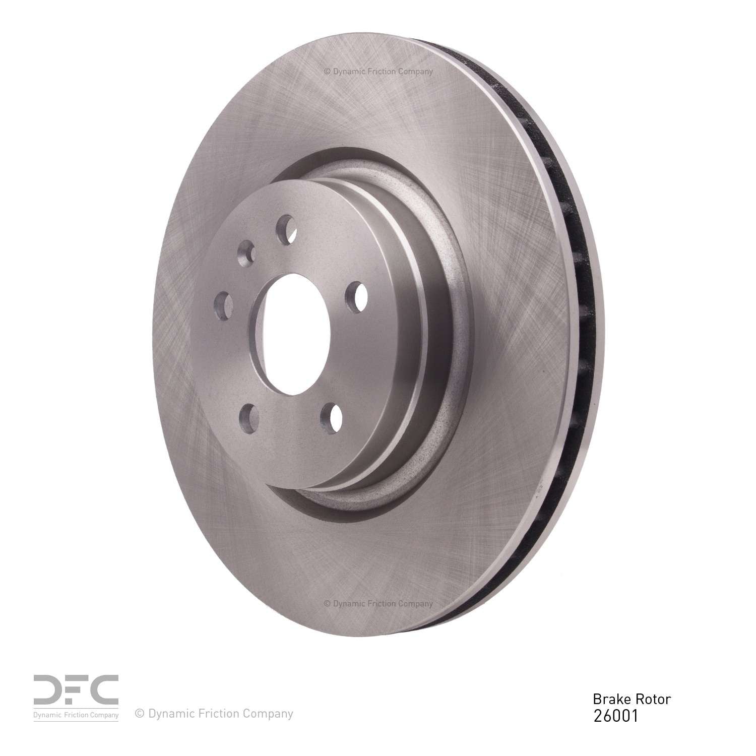 dynamic friction company disc brake rotor  frsport 604-26001