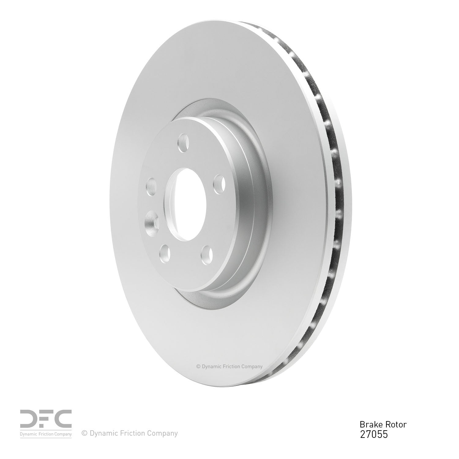 dynamic friction company disc brake rotor  frsport 604-27055