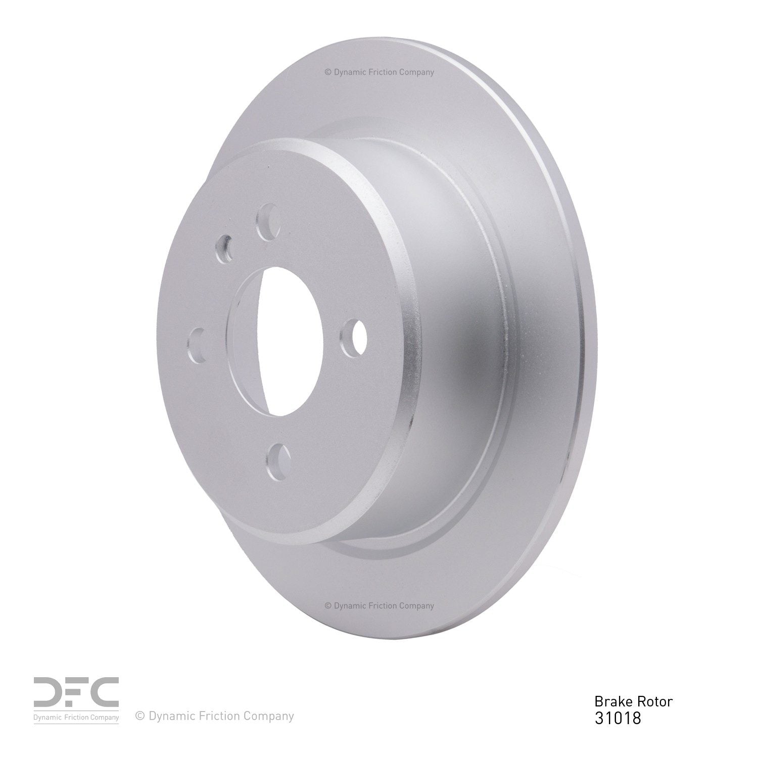 dynamic friction company disc brake rotor  frsport 604-31018