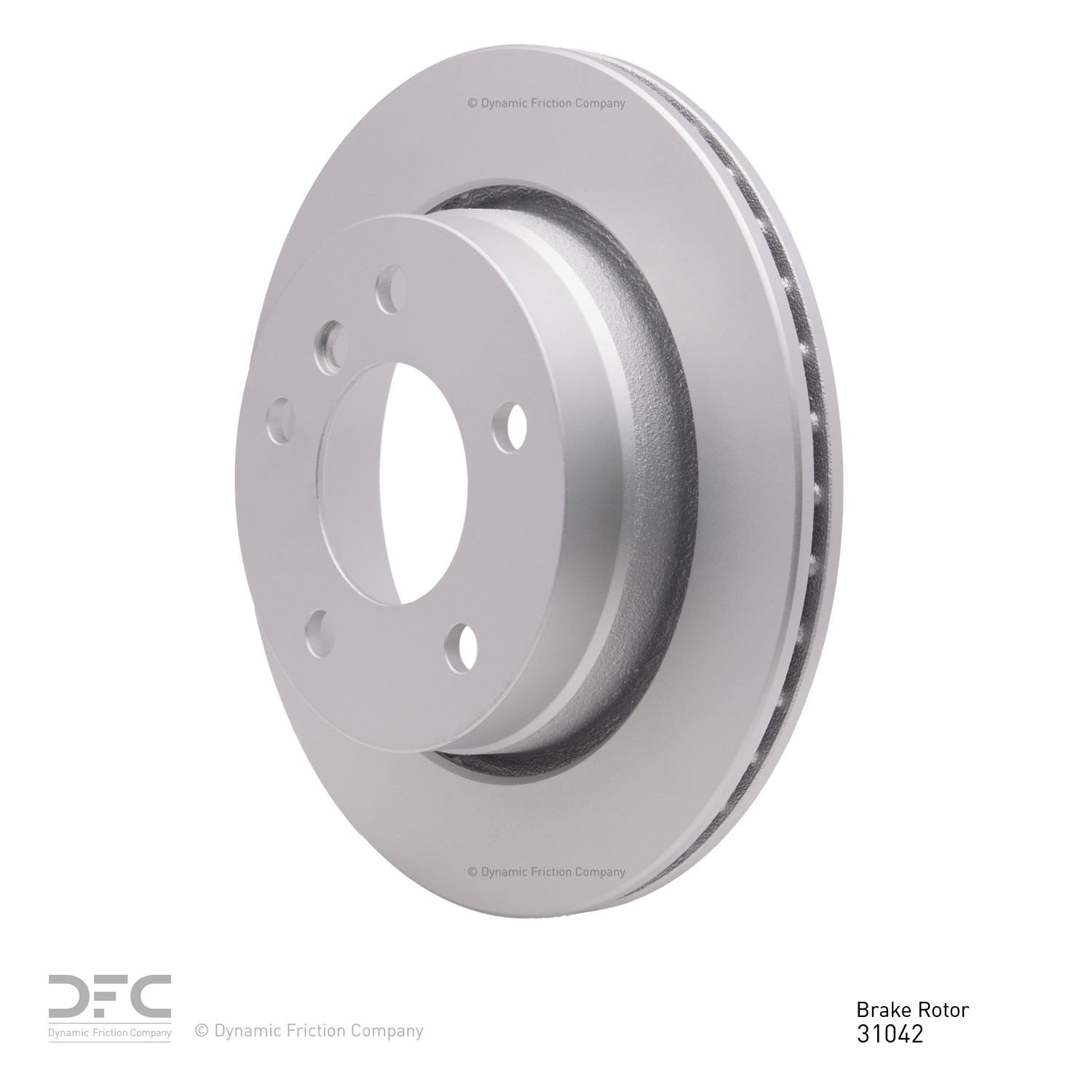 dynamic friction company disc brake rotor  frsport 604-31042