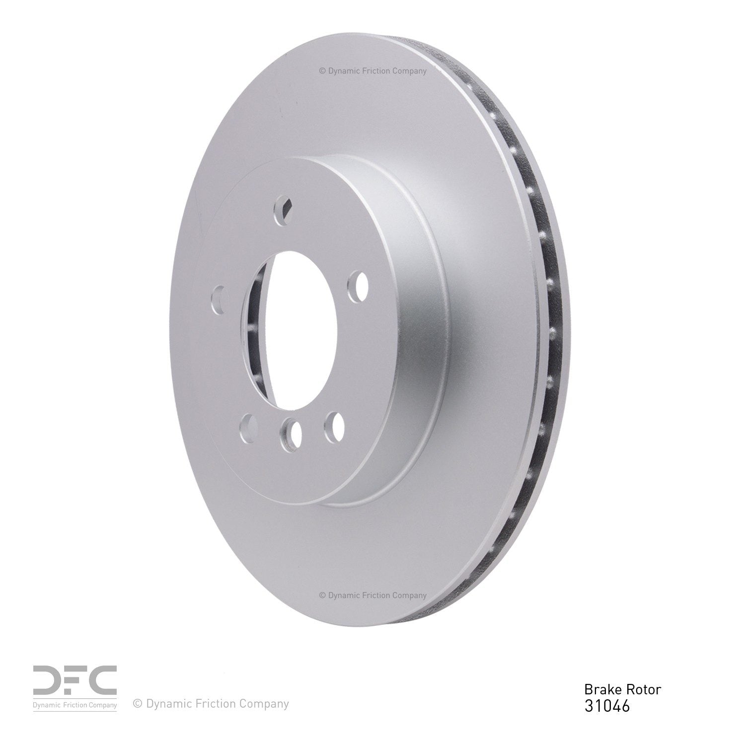 dynamic friction company disc brake rotor  frsport 604-31046