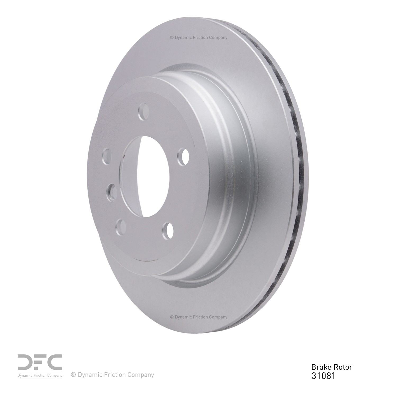 dynamic friction company disc brake rotor  frsport 604-31081