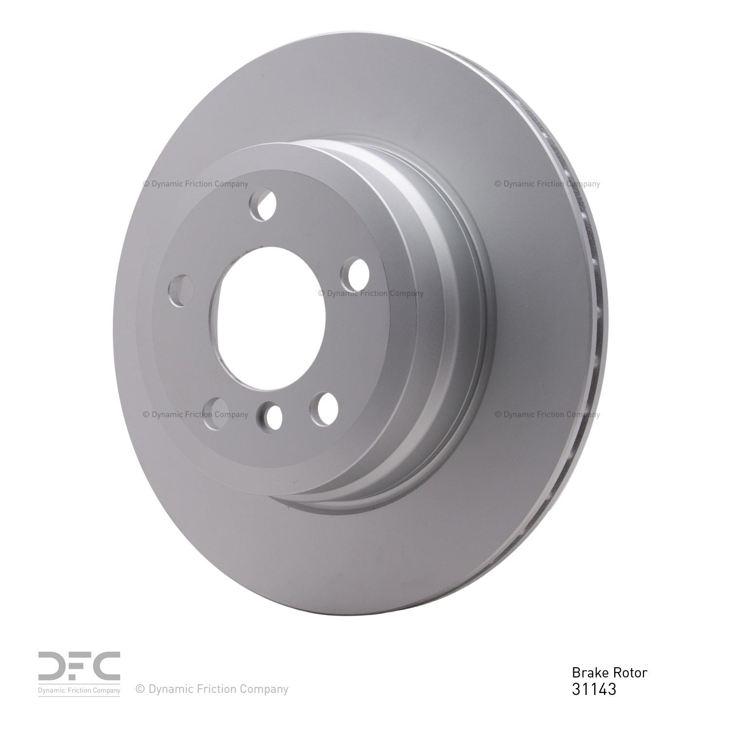 dynamic friction company disc brake rotor  frsport 604-31143