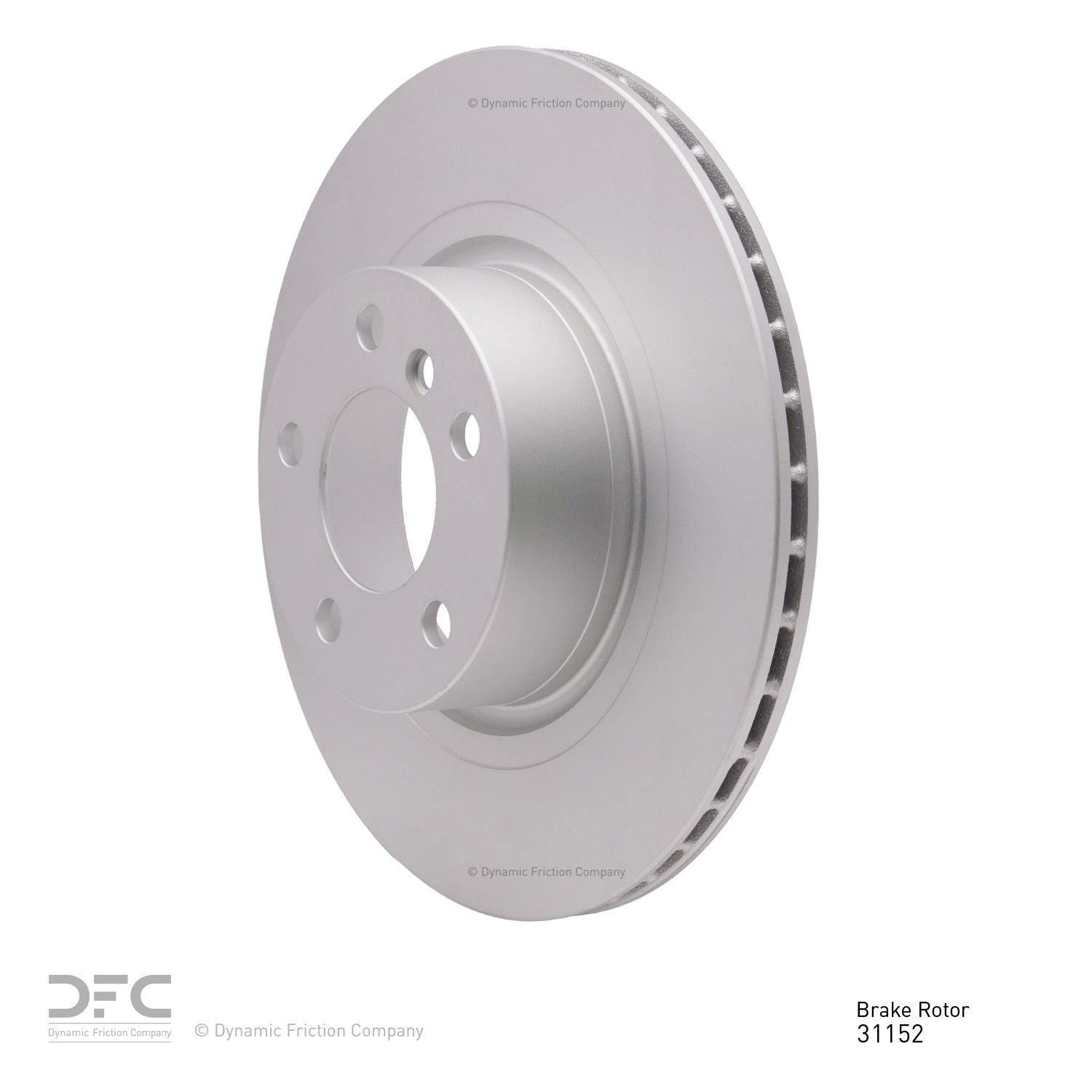 dynamic friction company disc brake rotor  frsport 604-31152