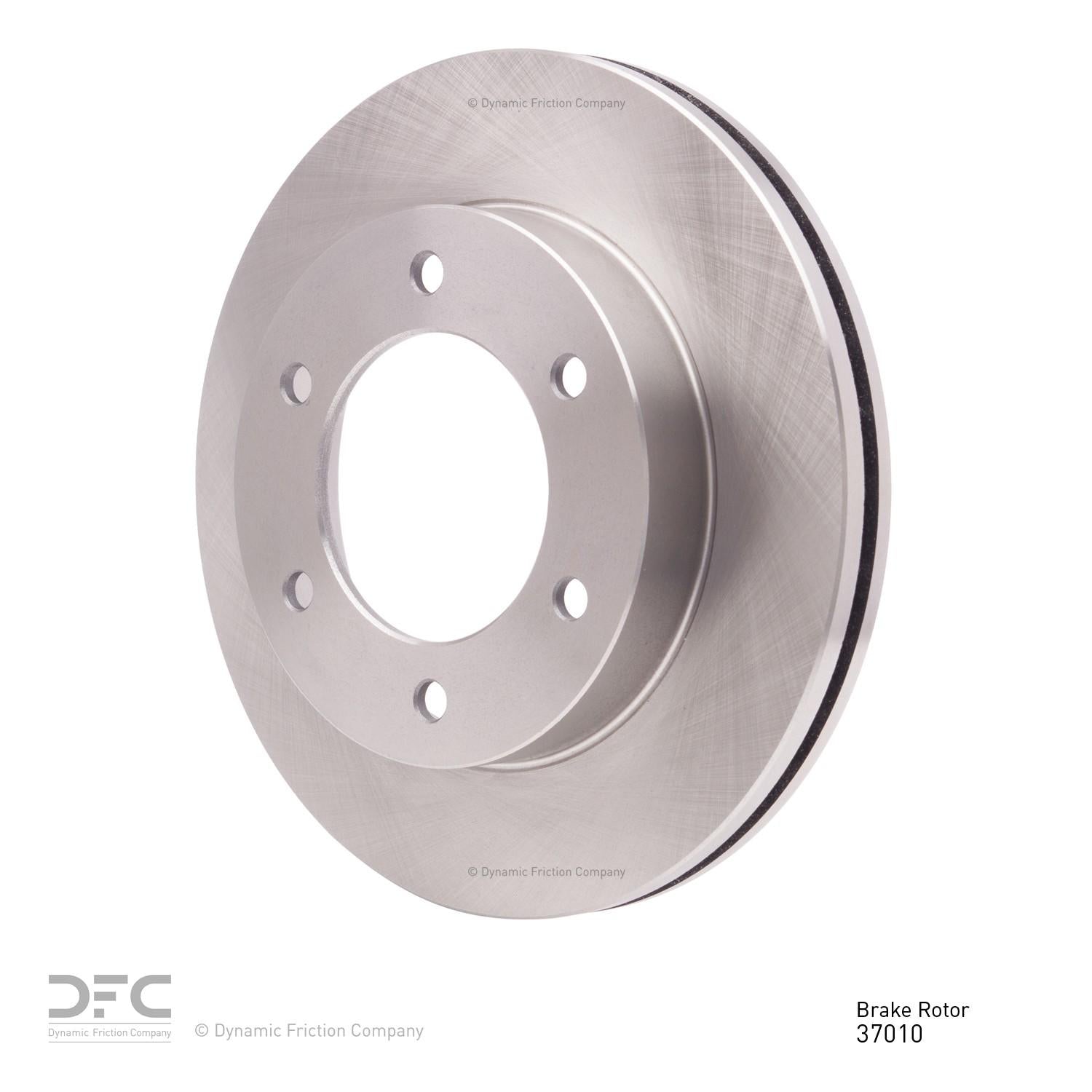 dynamic friction company disc brake rotor  frsport 604-37010