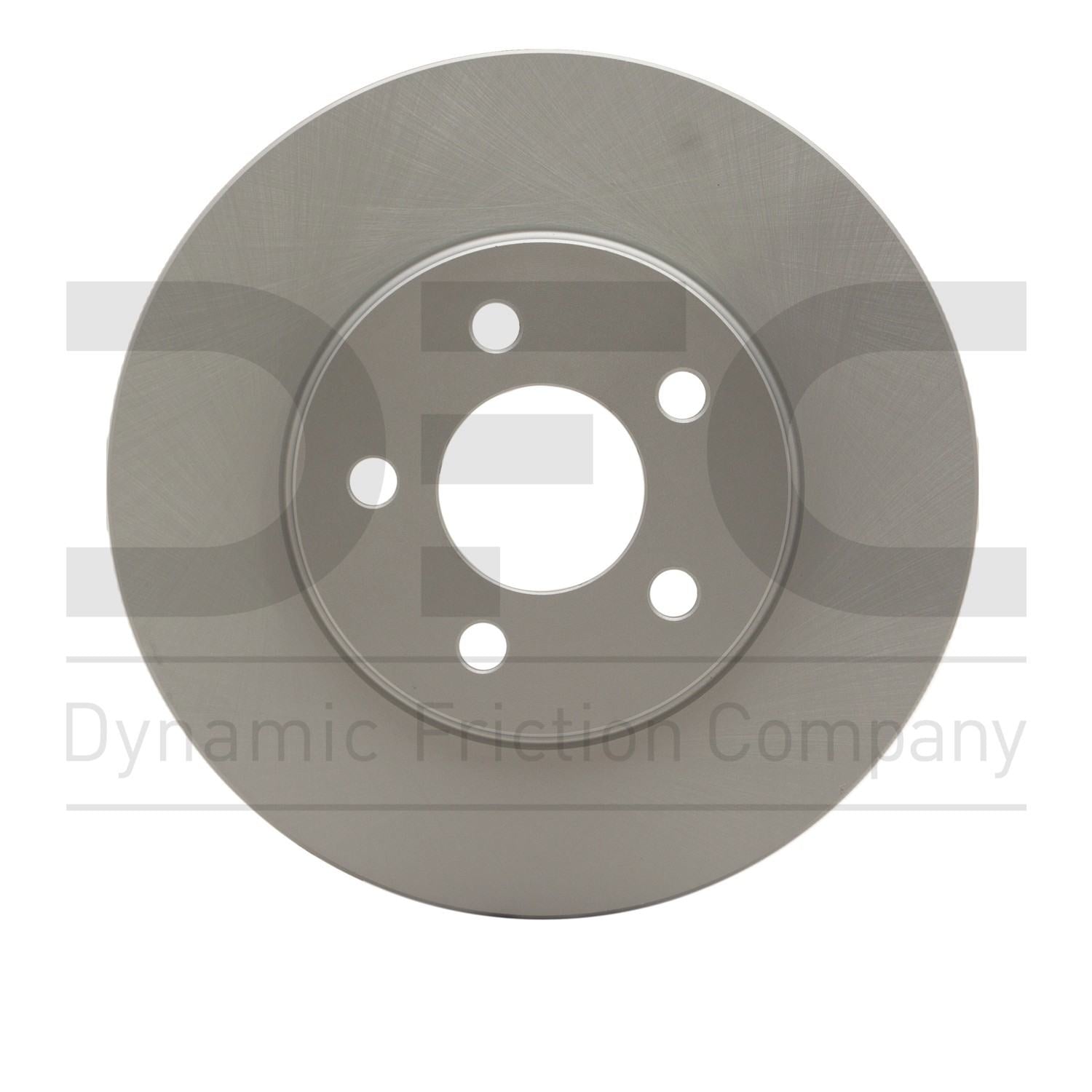 Dynamic Friction Company Disc Brake Rotor  top view frsport 604-39009