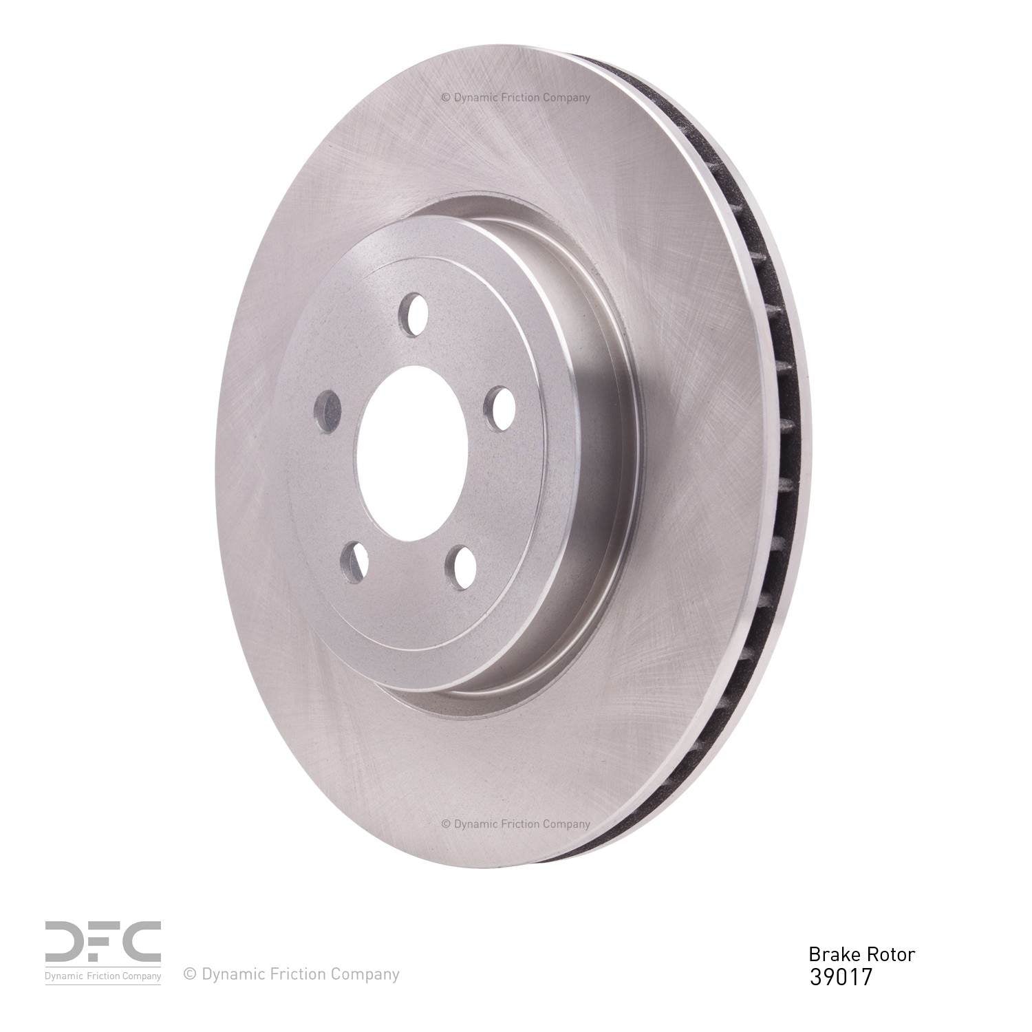 dynamic friction company disc brake rotor  frsport 604-39017