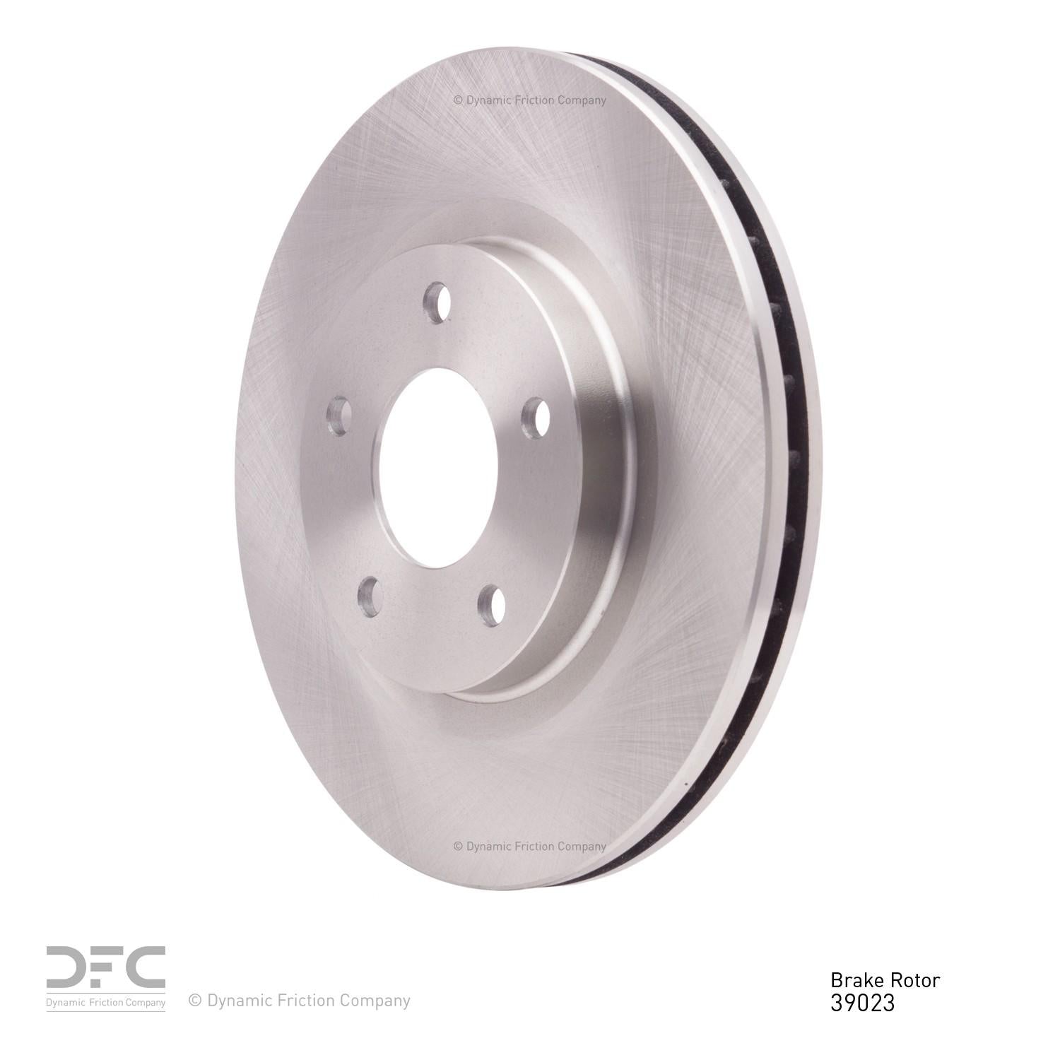 dynamic friction company disc brake rotor  frsport 604-39023