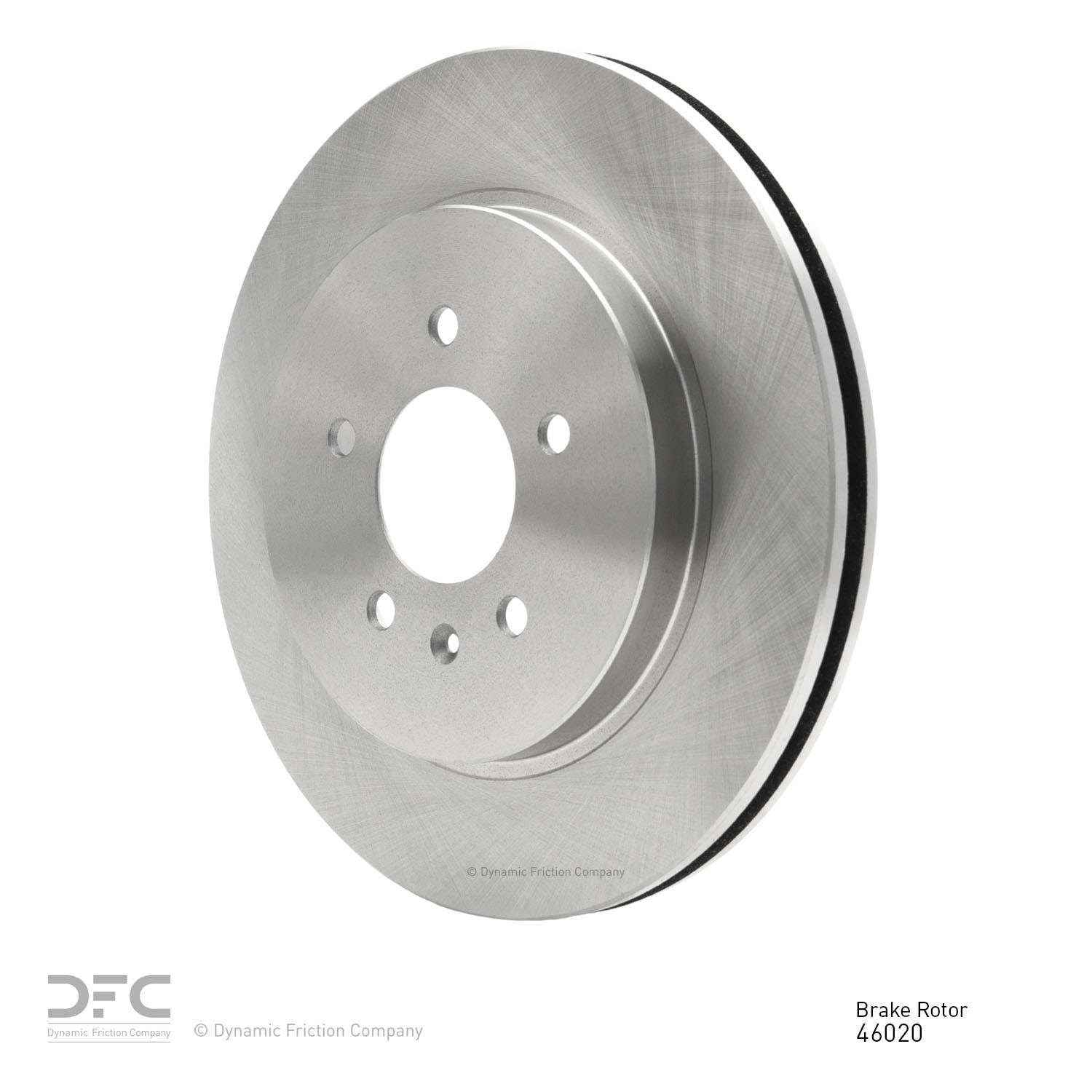 dynamic friction company disc brake rotor  frsport 604-46020