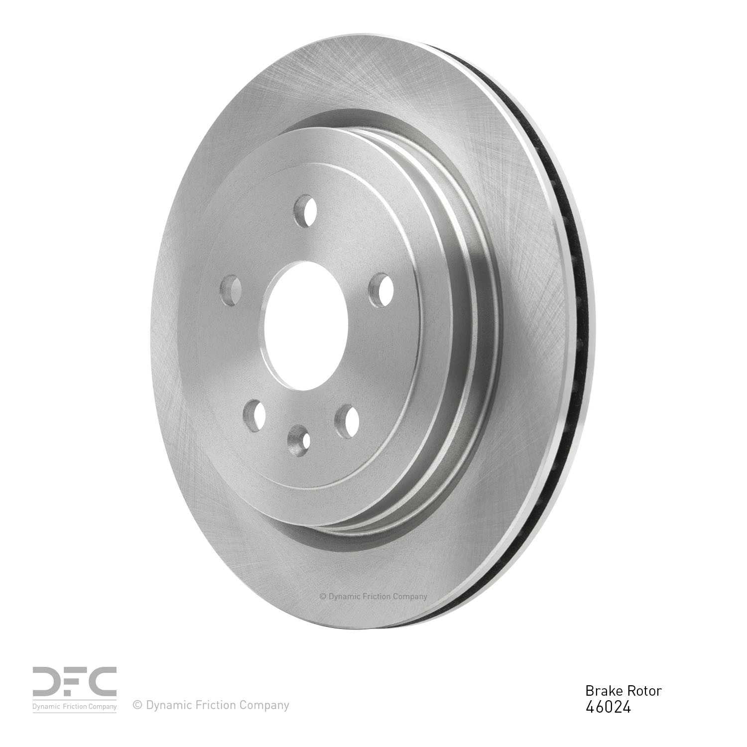 dynamic friction company disc brake rotor  frsport 604-46024