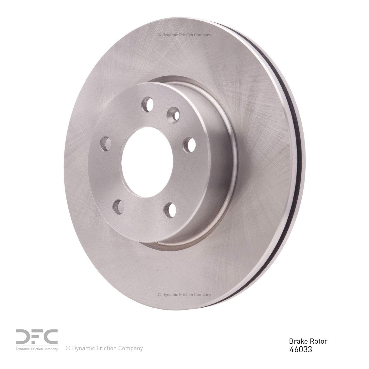 dynamic friction company disc brake rotor  frsport 604-46033