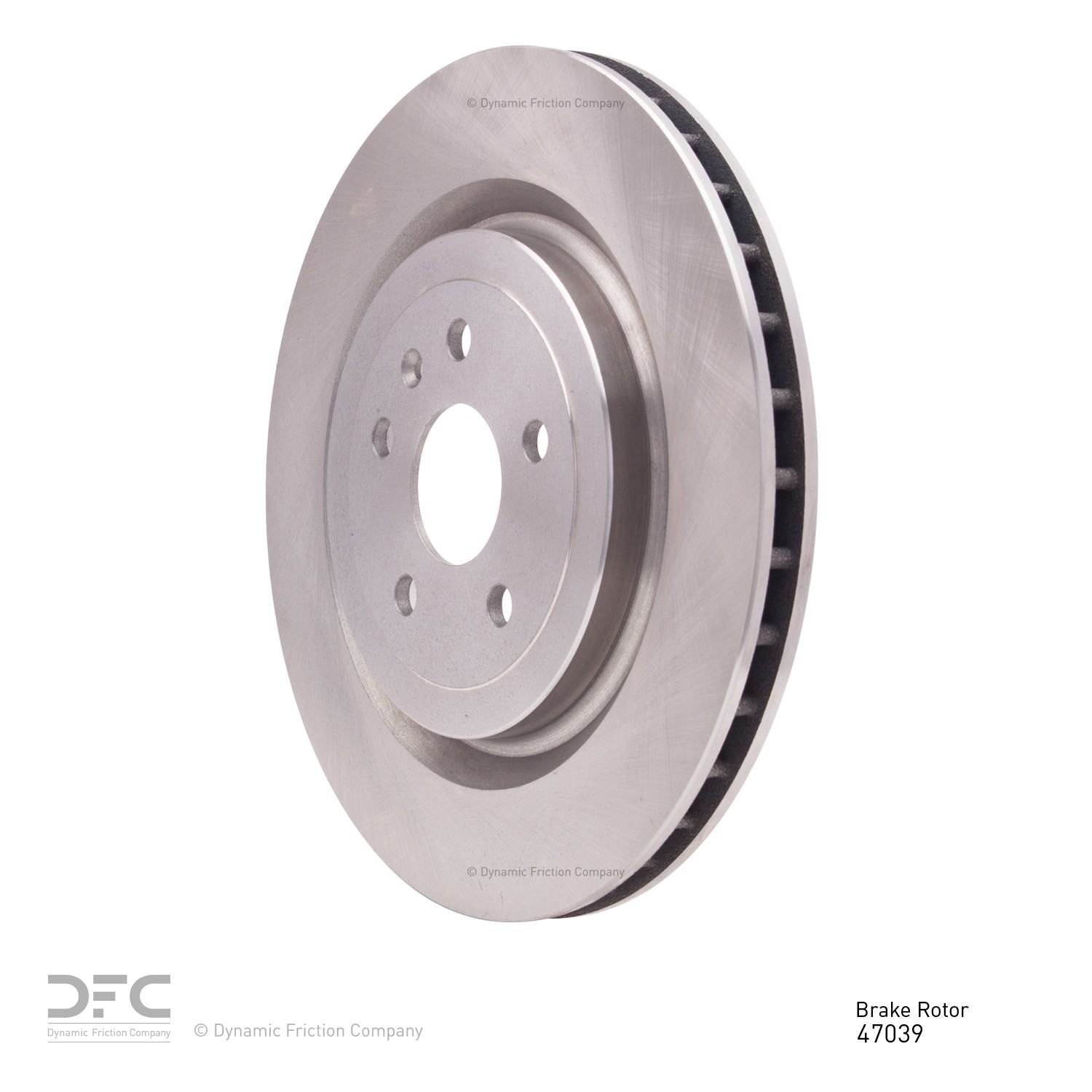 dynamic friction company disc brake rotor  frsport 604-47039