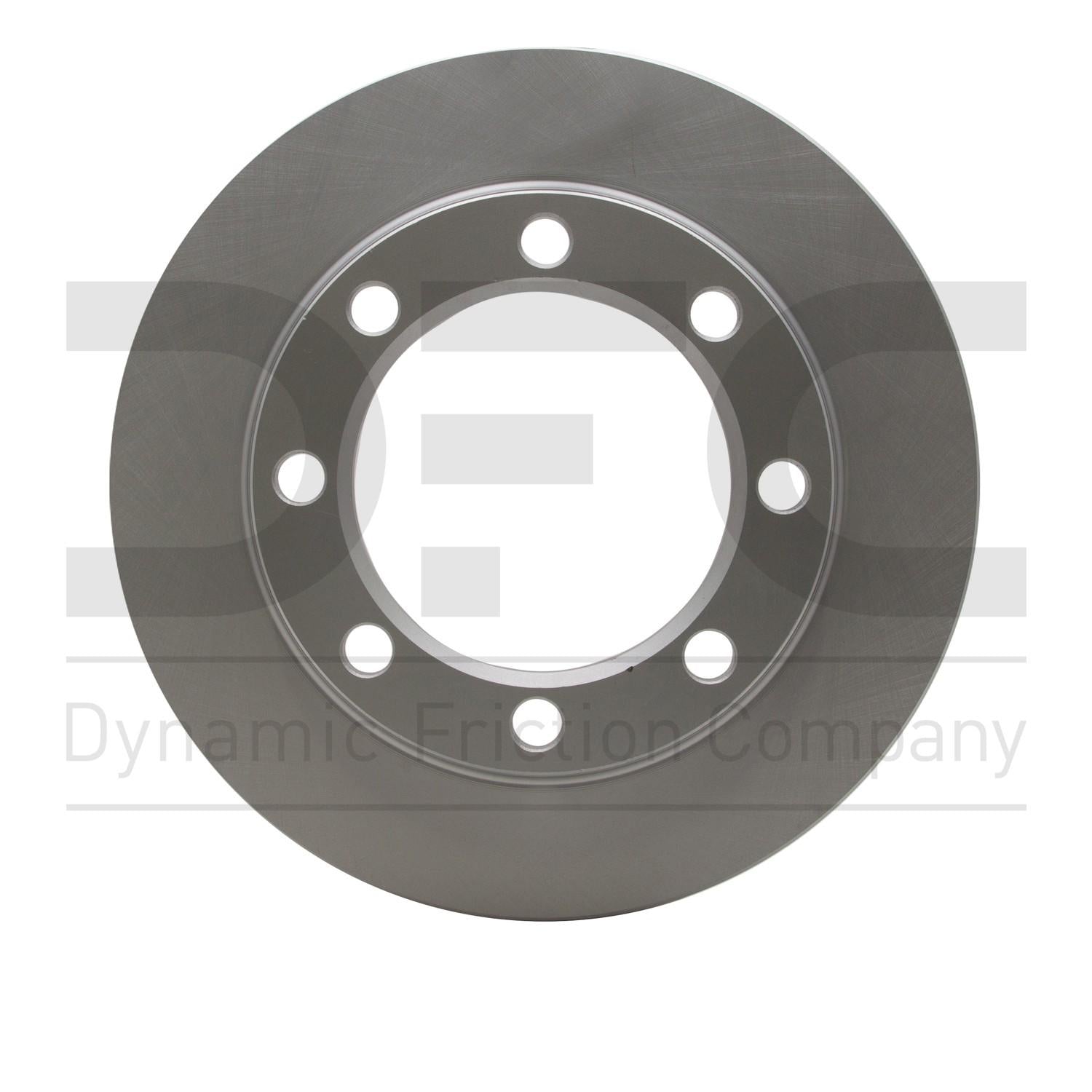 Dynamic Friction Company Disc Brake Rotor  top view frsport 604-48064