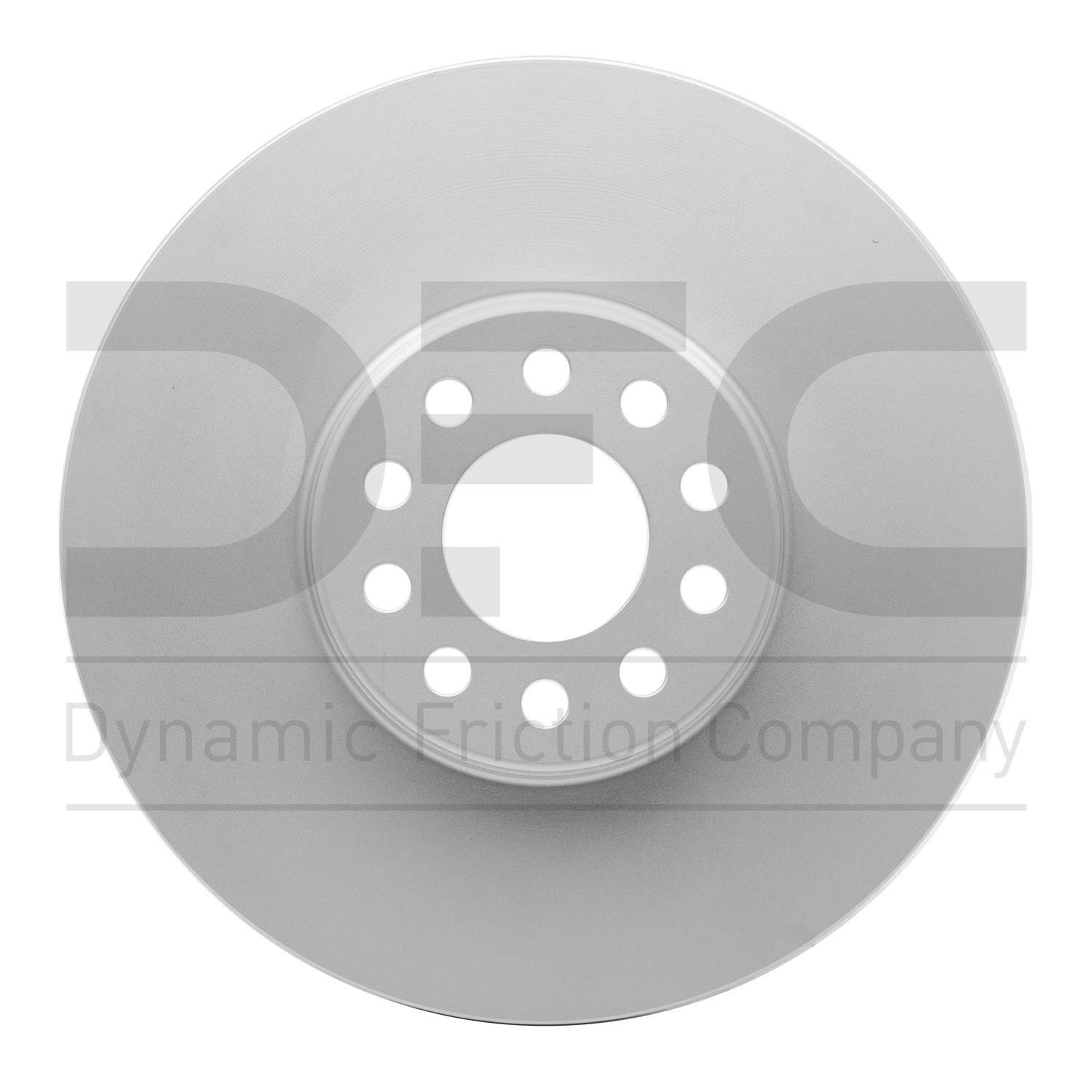 Dynamic Friction Company Disc Brake Rotor  top view frsport 604-48087