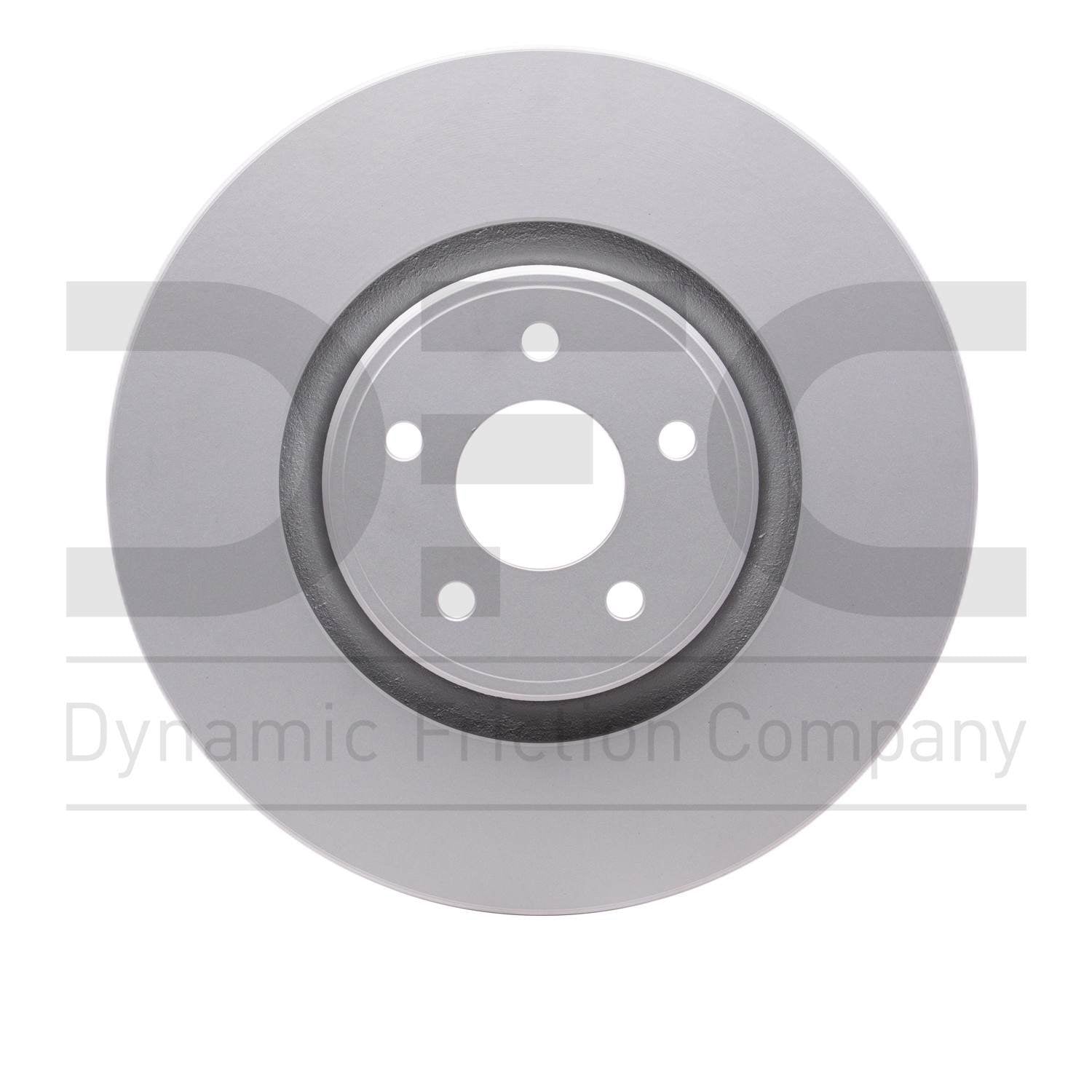 Dynamic Friction Company Disc Brake Rotor  top view frsport 604-54082