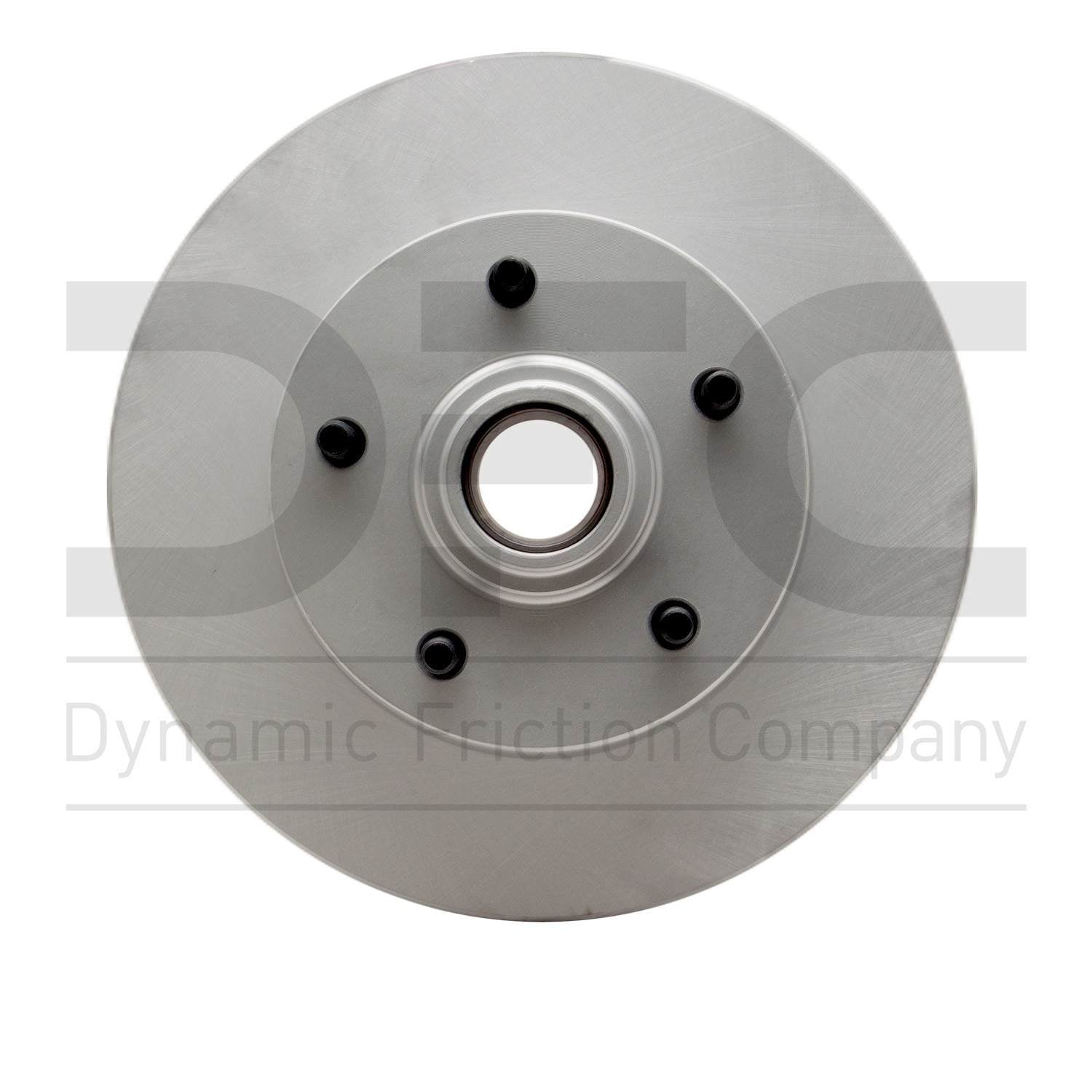 Dynamic Friction Company Disc Brake Rotor  top view frsport 604-54129