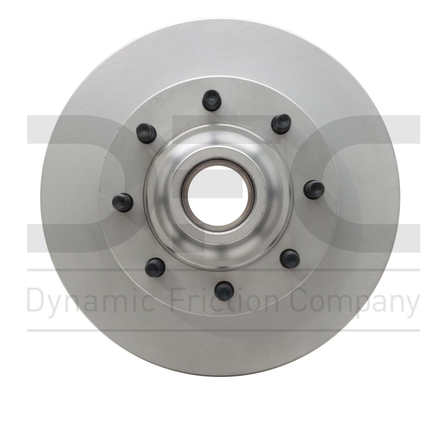 Dynamic Friction Company Disc Brake Rotor  top view frsport 604-54136