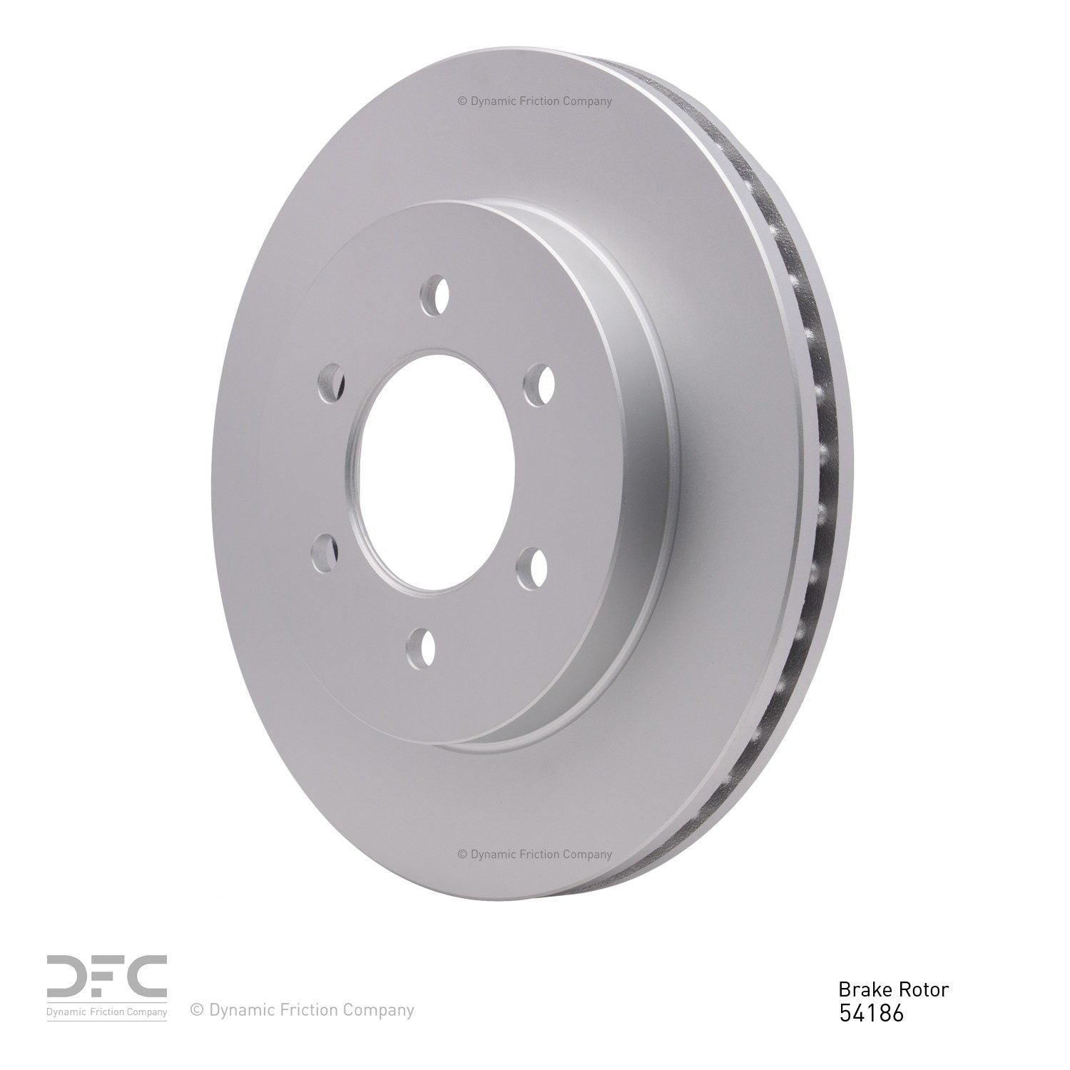 dynamic friction company disc brake rotor  frsport 604-54186