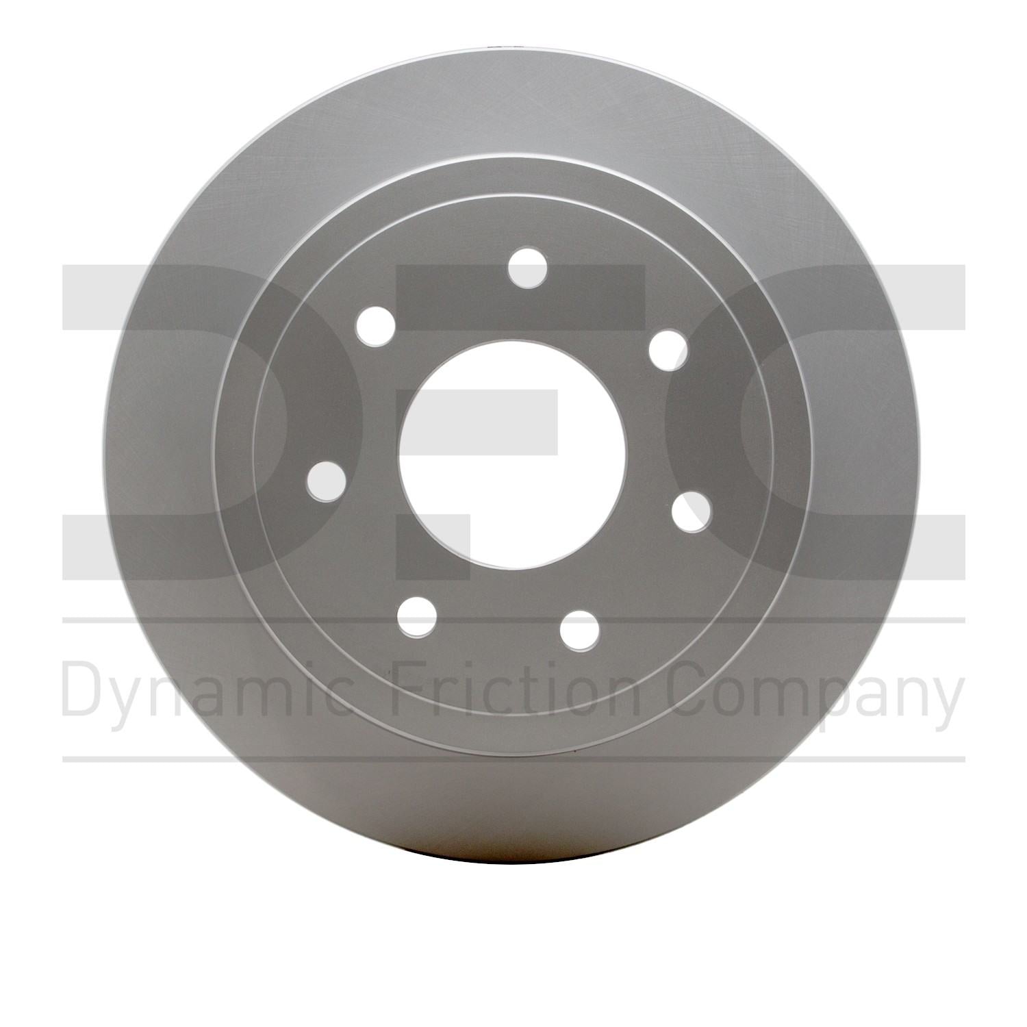 Dynamic Friction Company Disc Brake Rotor  top view frsport 604-54189