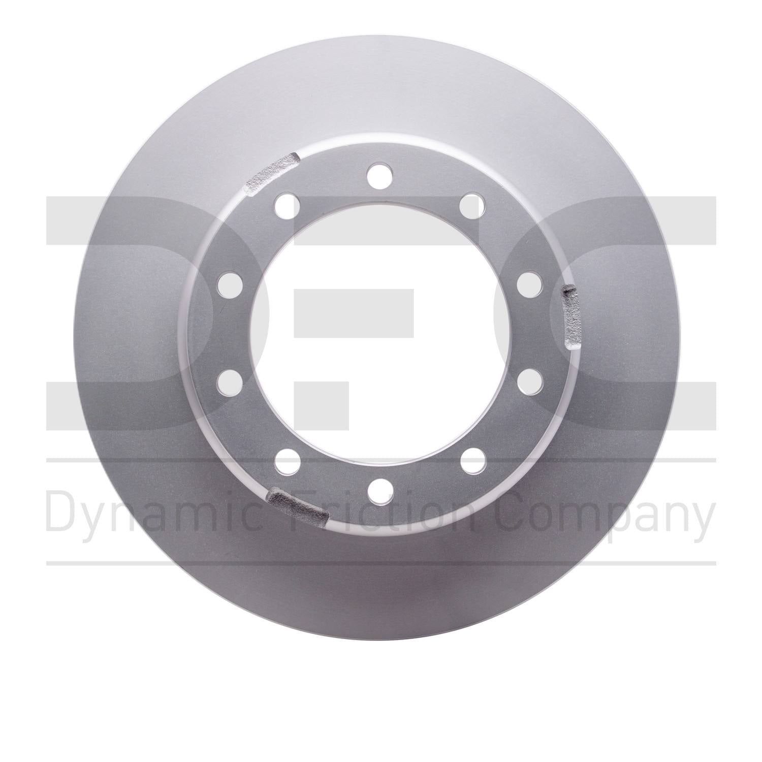 Dynamic Friction Company Disc Brake Rotor  top view frsport 604-54255