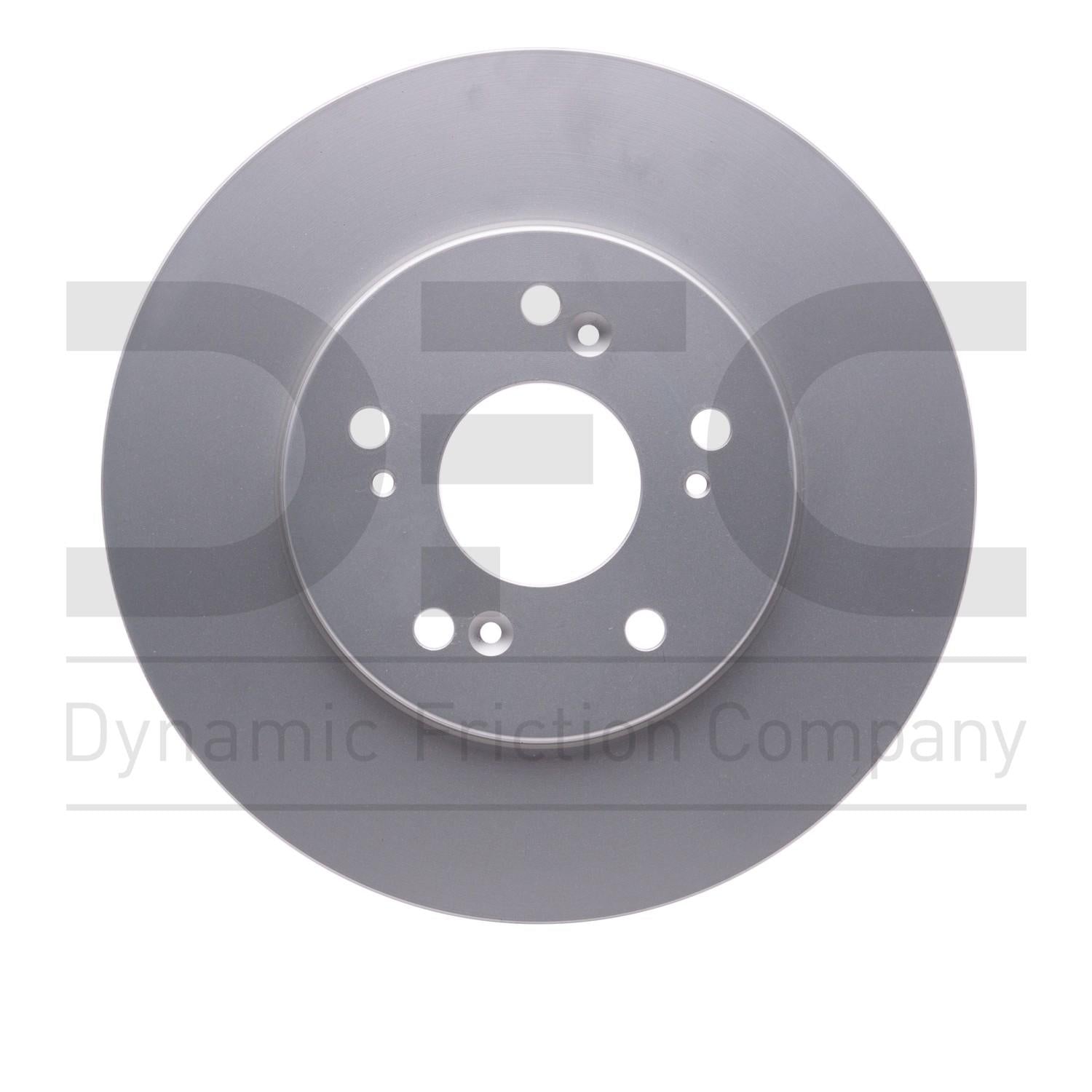 Dynamic Friction Company Disc Brake Rotor  top view frsport 604-58005