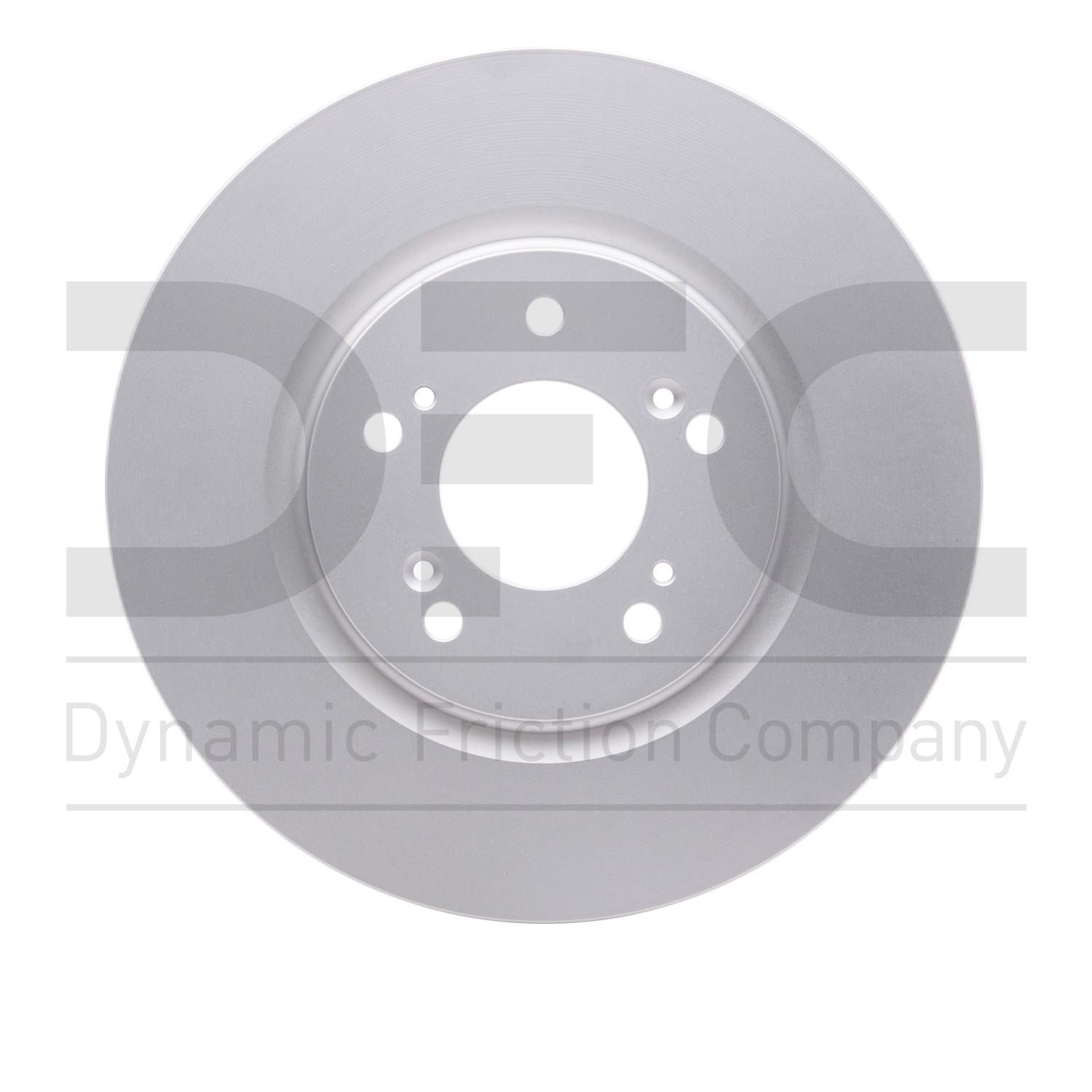 Dynamic Friction Company Disc Brake Rotor  top view frsport 604-58011