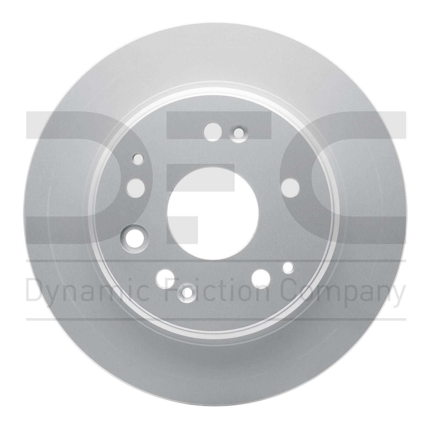 Dynamic Friction Company Disc Brake Rotor  top view frsport 604-58014