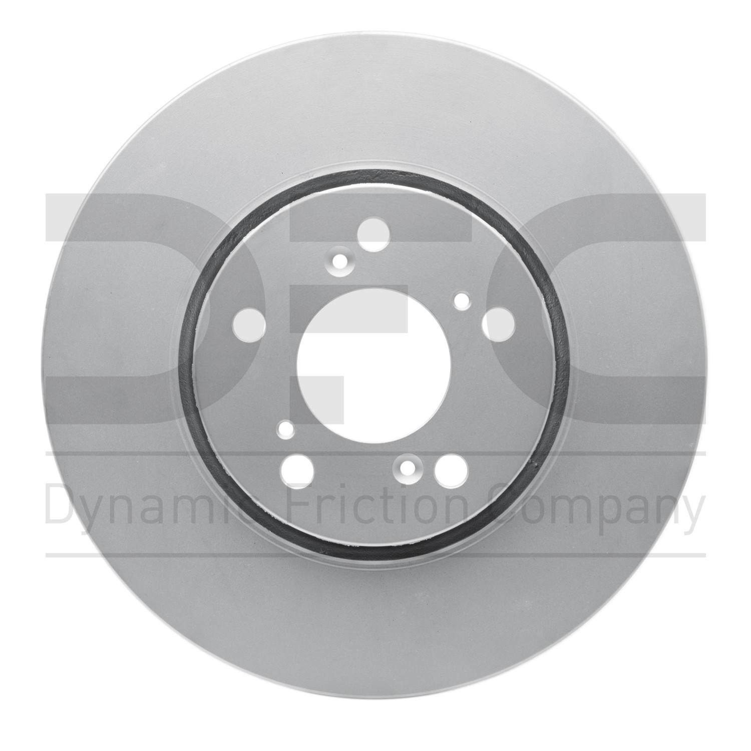 Dynamic Friction Company Disc Brake Rotor  top view frsport 604-58025