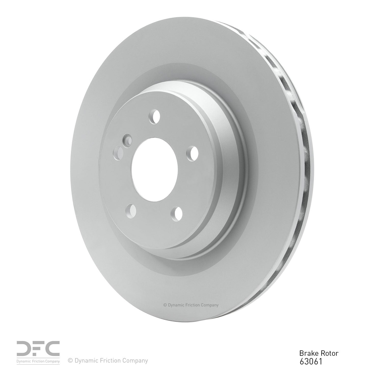 dynamic friction company disc brake rotor  frsport 604-63061