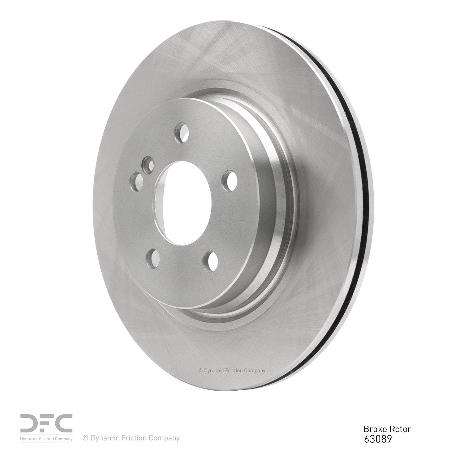 dynamic friction company disc brake rotor  frsport 604-63089