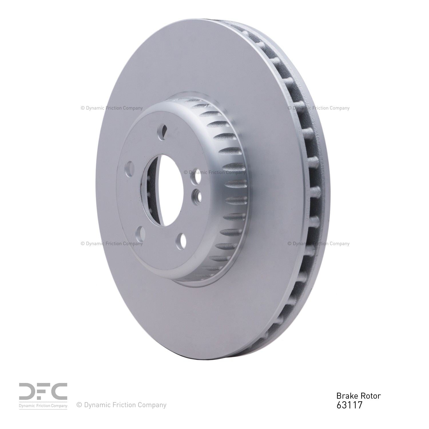 dynamic friction company disc brake rotor  frsport 604-63117