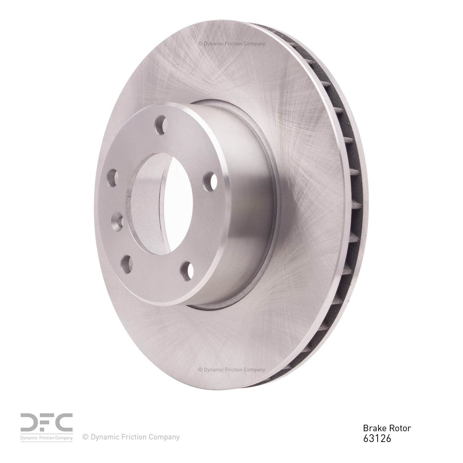 dynamic friction company disc brake rotor  frsport 604-63126