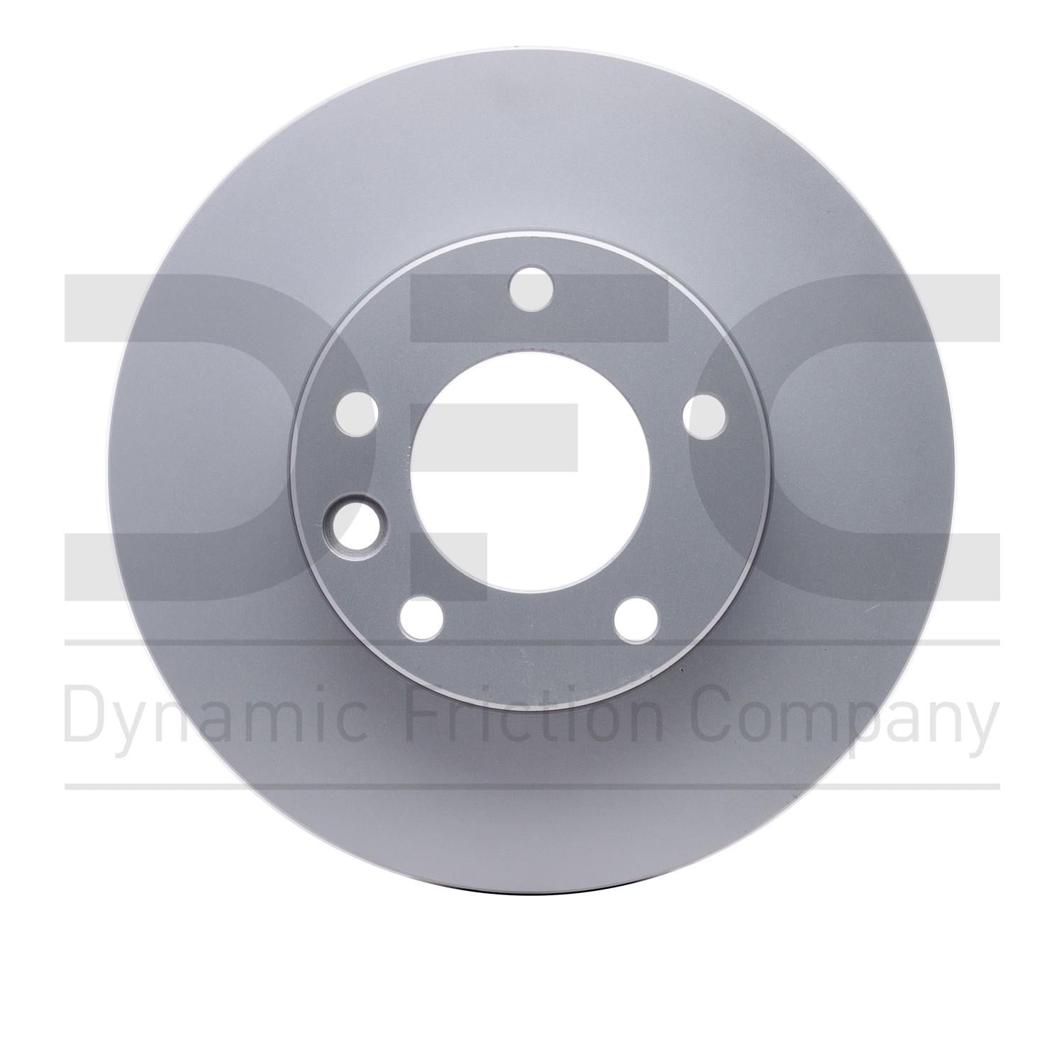 Dynamic Friction Company Disc Brake Rotor  top view frsport 604-63135