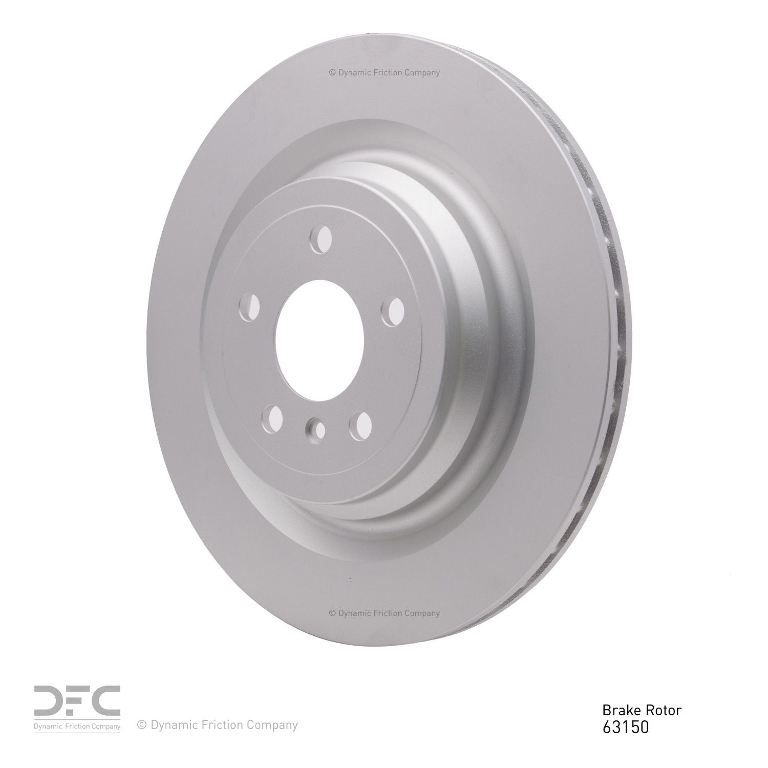 dynamic friction company disc brake rotor  frsport 604-63150