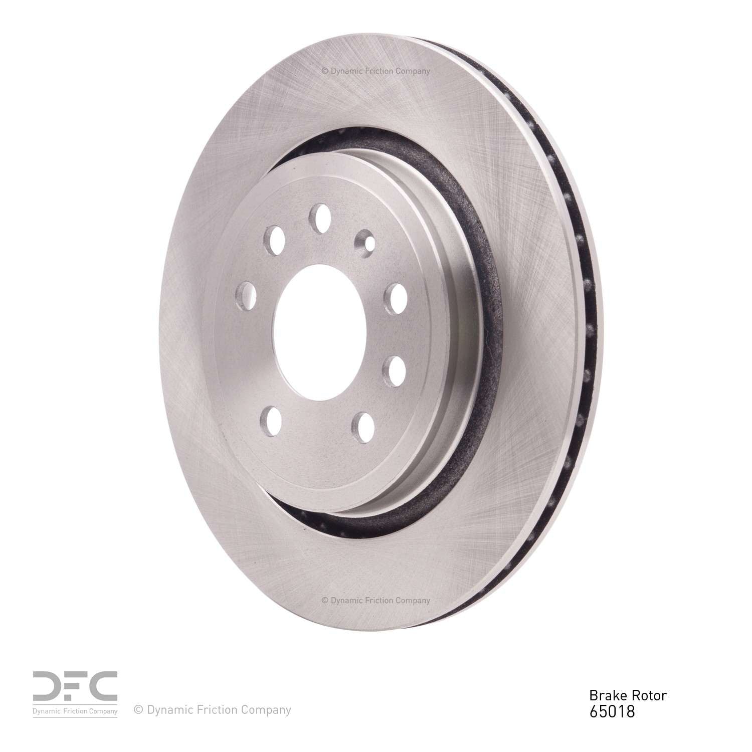 dynamic friction company disc brake rotor  frsport 604-65018