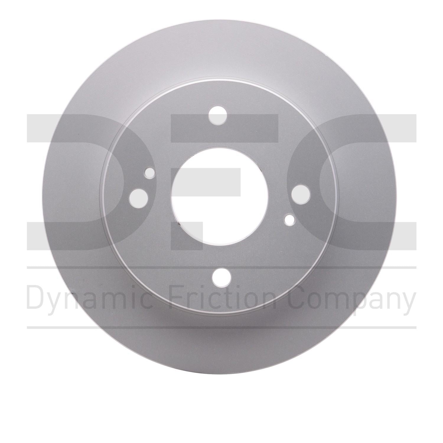 Dynamic Friction Company Disc Brake Rotor  top view frsport 604-67036