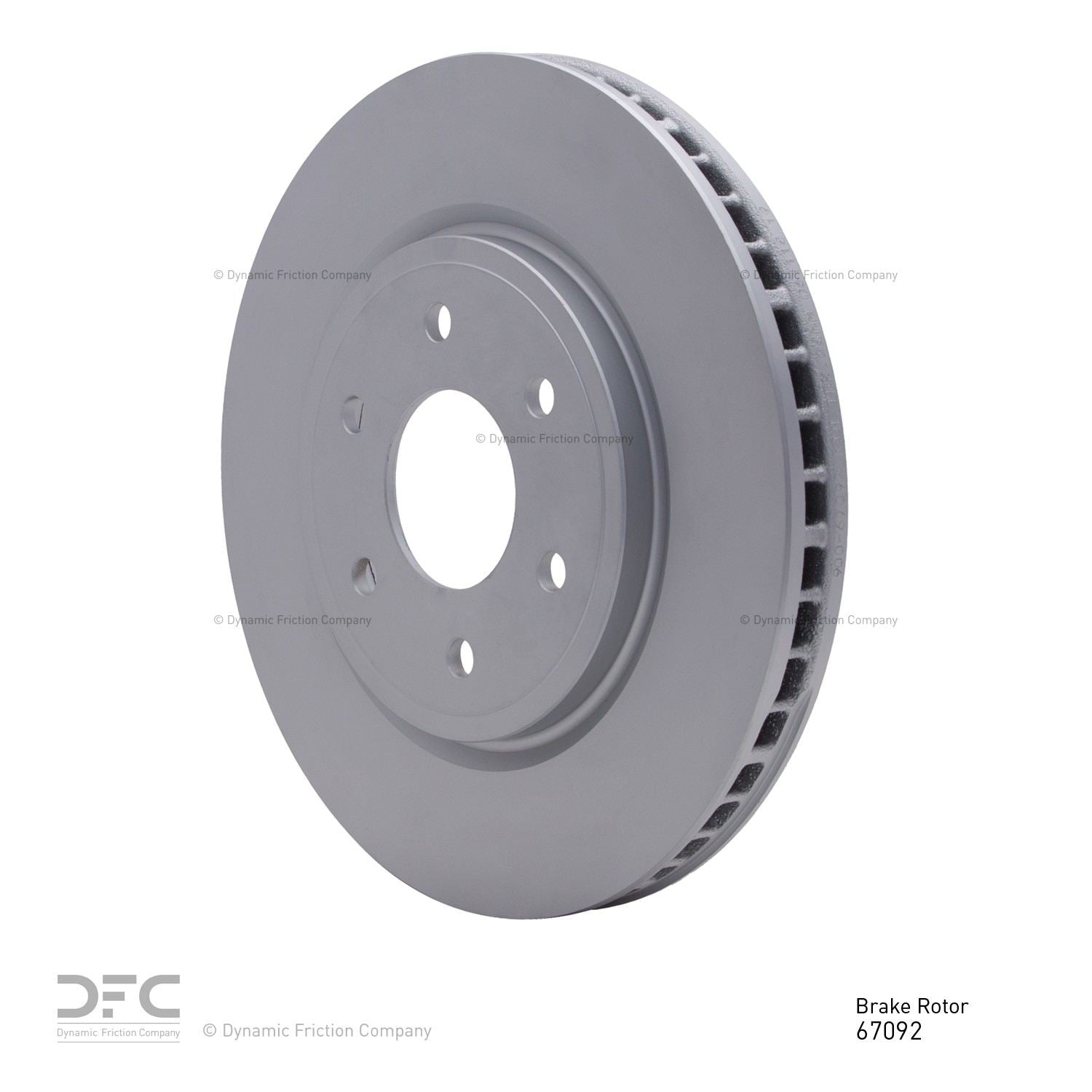 dynamic friction company disc brake rotor  frsport 604-67092