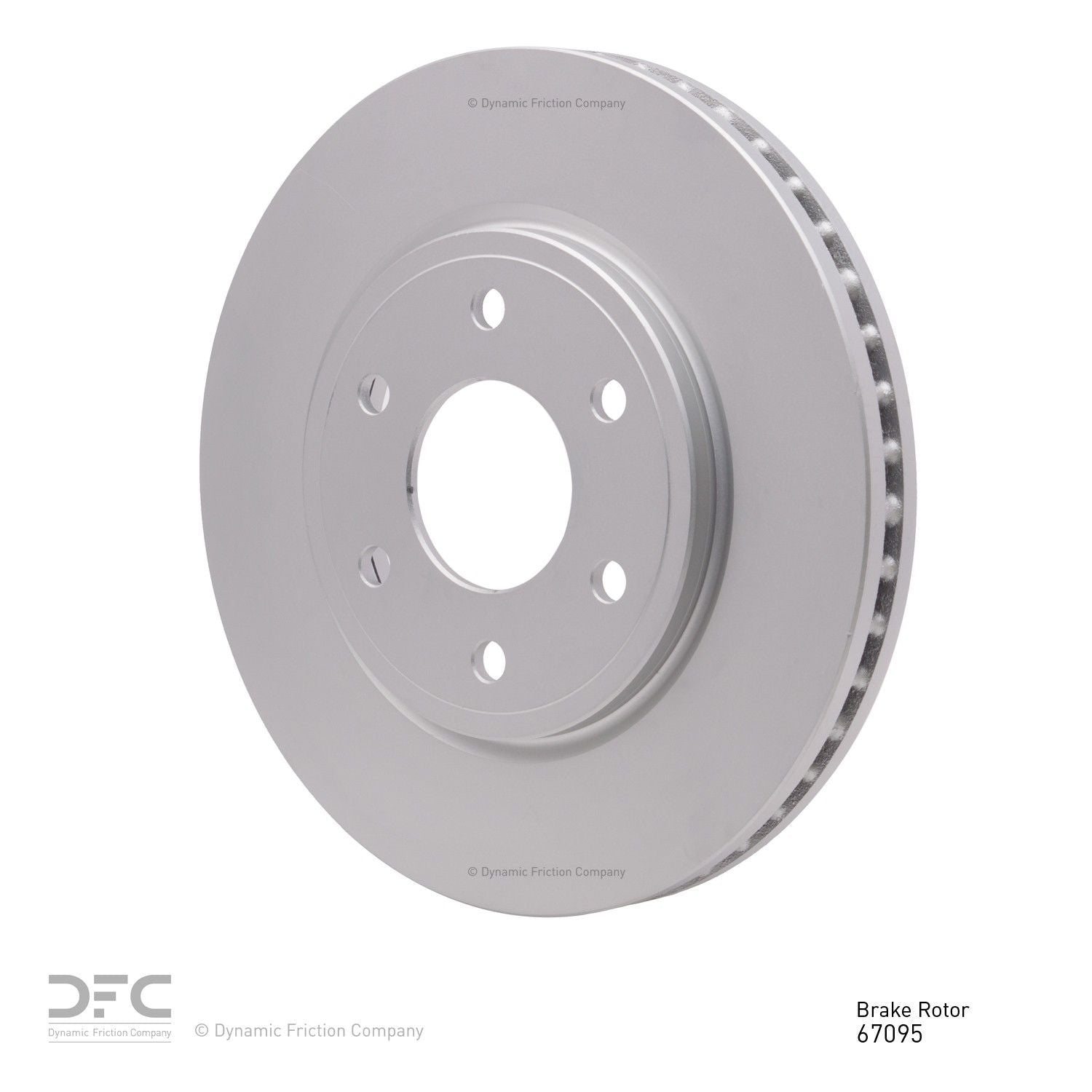 dynamic friction company disc brake rotor  frsport 604-67095