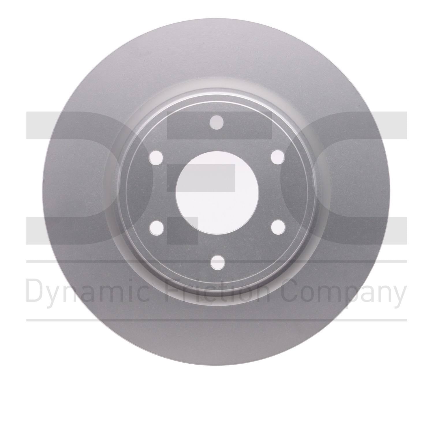 Dynamic Friction Company Disc Brake Rotor  top view frsport 604-67097