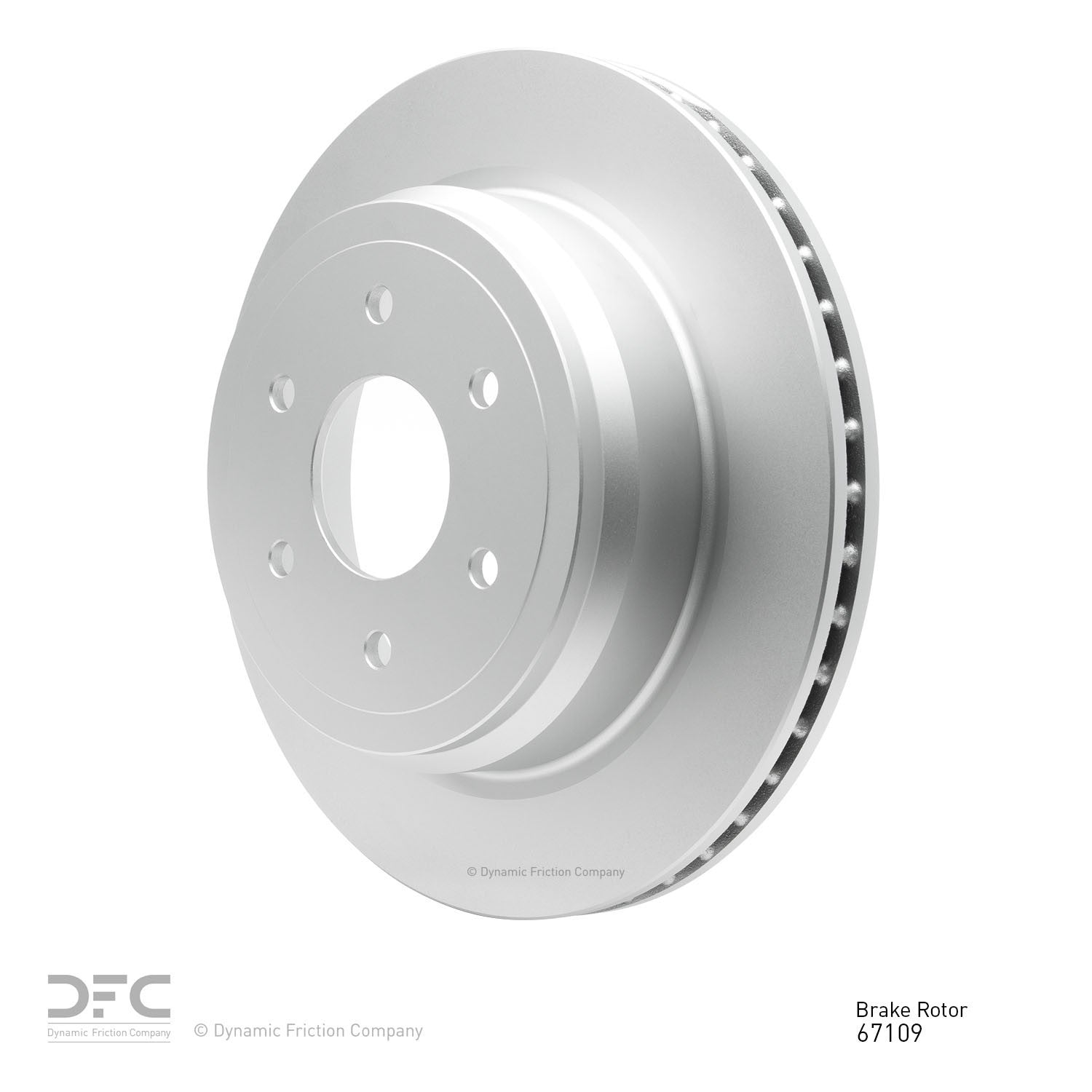 dynamic friction company disc brake rotor  frsport 604-67109