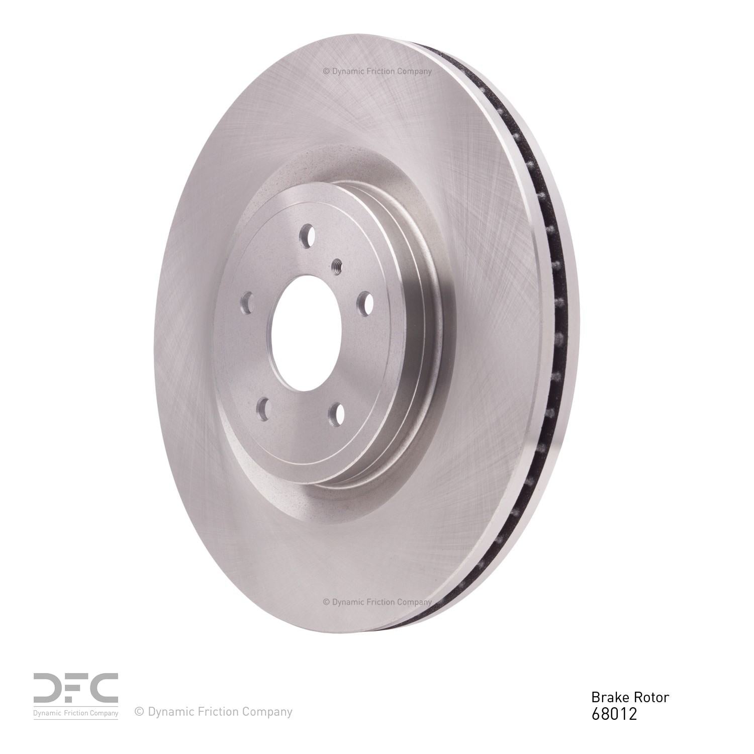 dynamic friction company disc brake rotor  frsport 604-68012