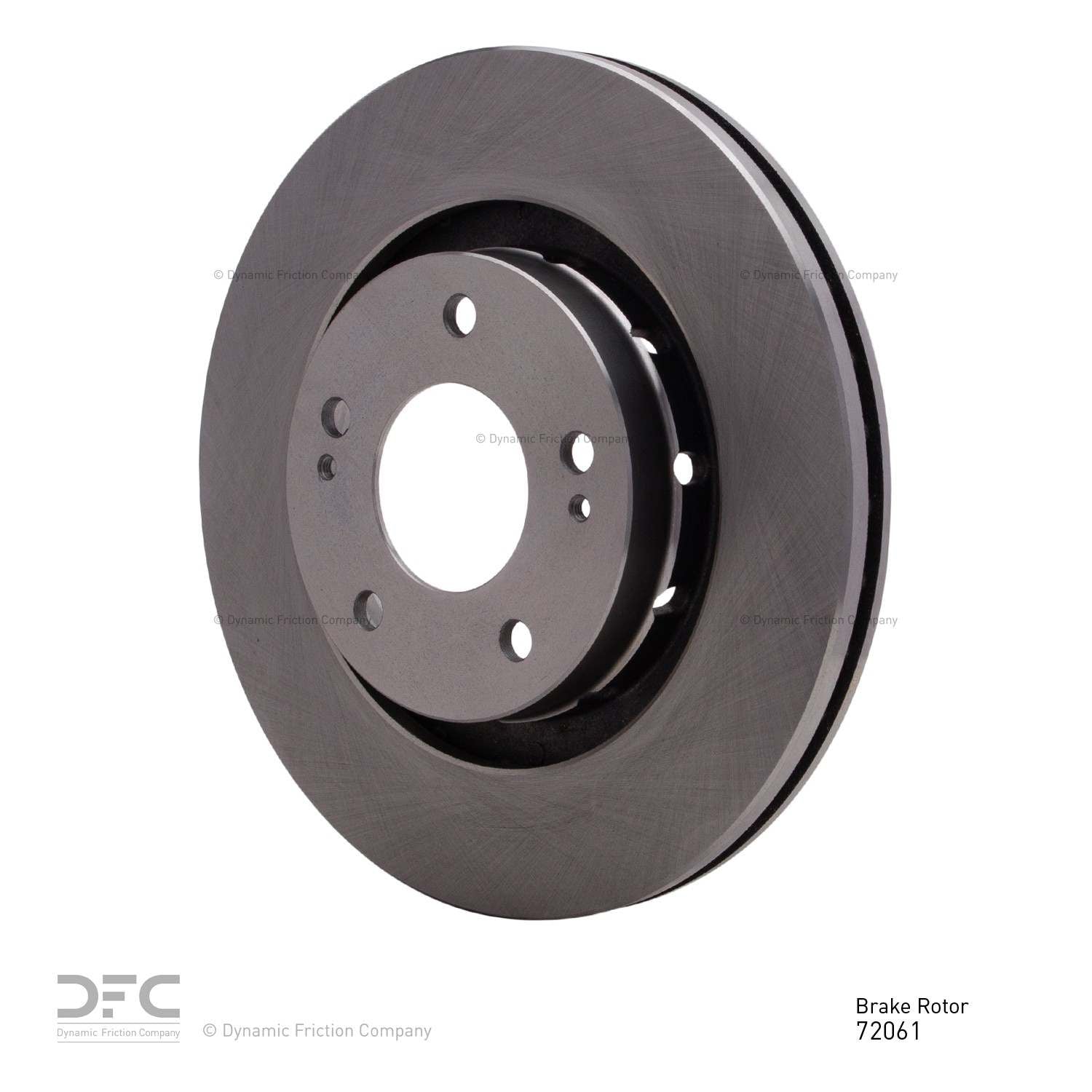 dynamic friction company disc brake rotor  frsport 604-72061