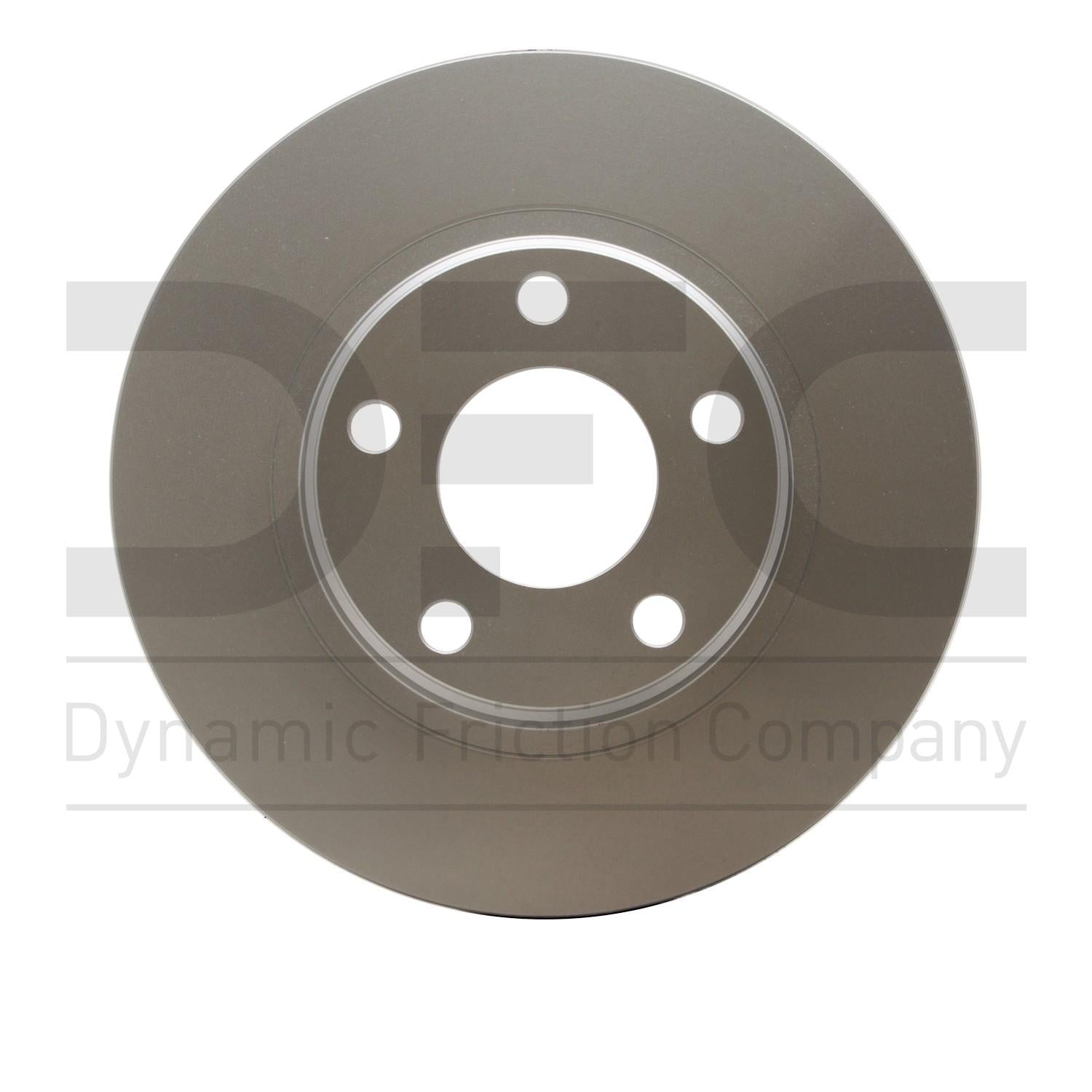 Dynamic Friction Company Disc Brake Rotor  top view frsport 604-74018